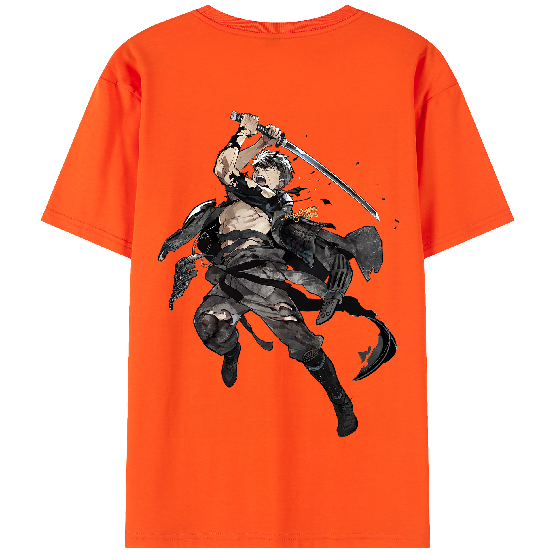 （画像用） 刀剣乱舞 Touken Ranbu 綿100％半袖Tシャツ（背面プリント）