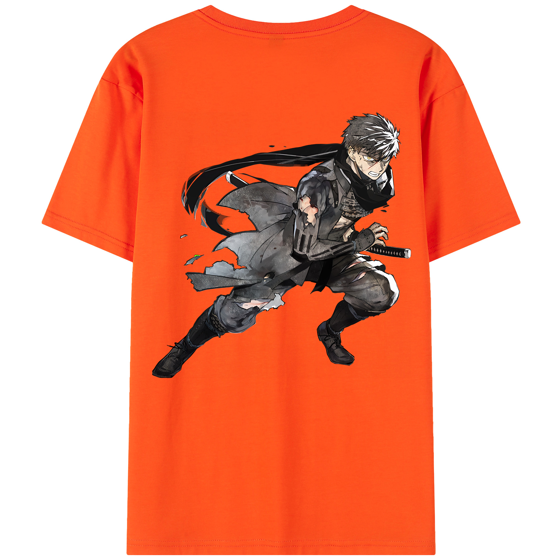 （画像用） 刀剣乱舞 Touken Ranbu 綿100％半袖Tシャツ（背面プリント）
