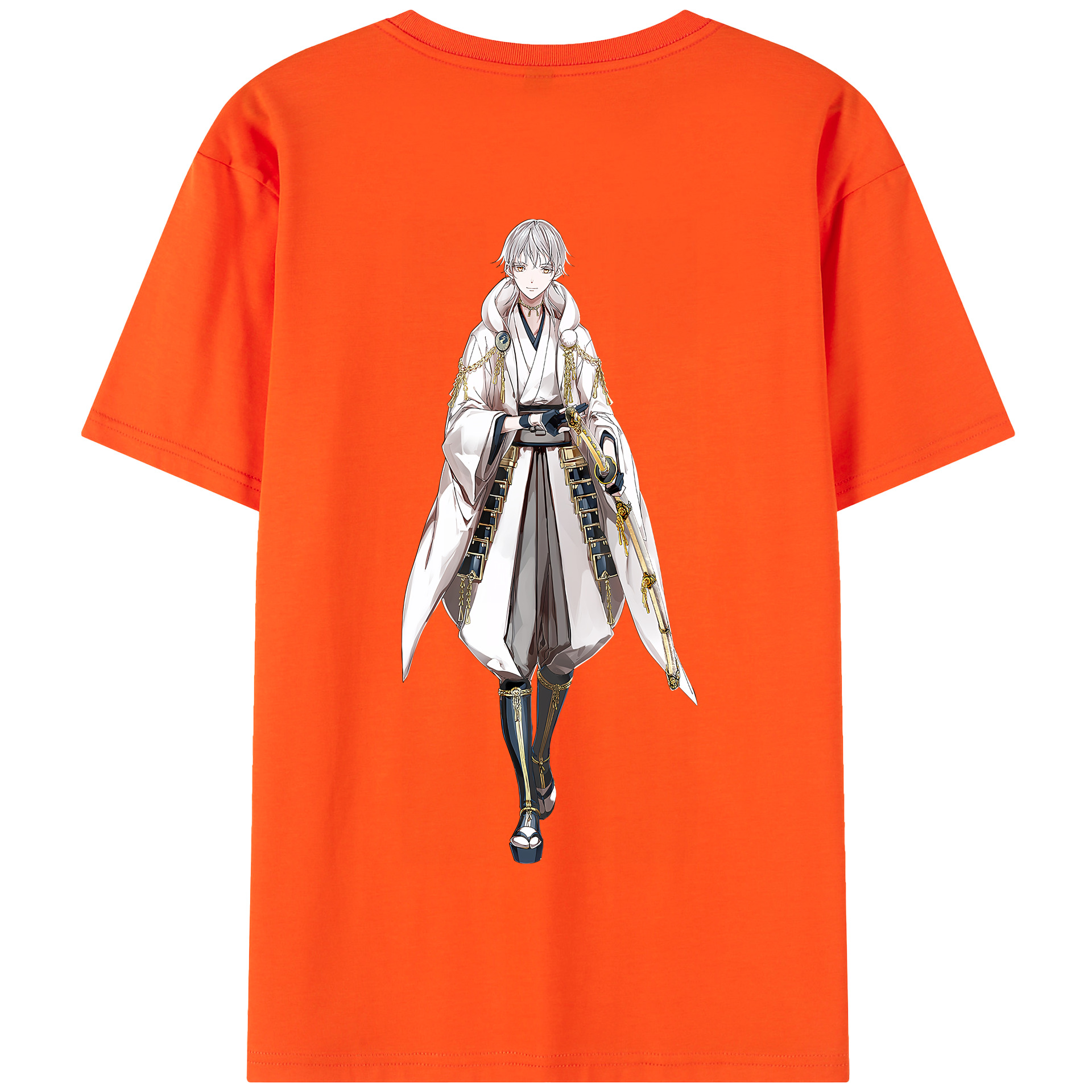 （画像用） 刀剣乱舞 Touken Ranbu 綿100％半袖Tシャツ（背面プリント）