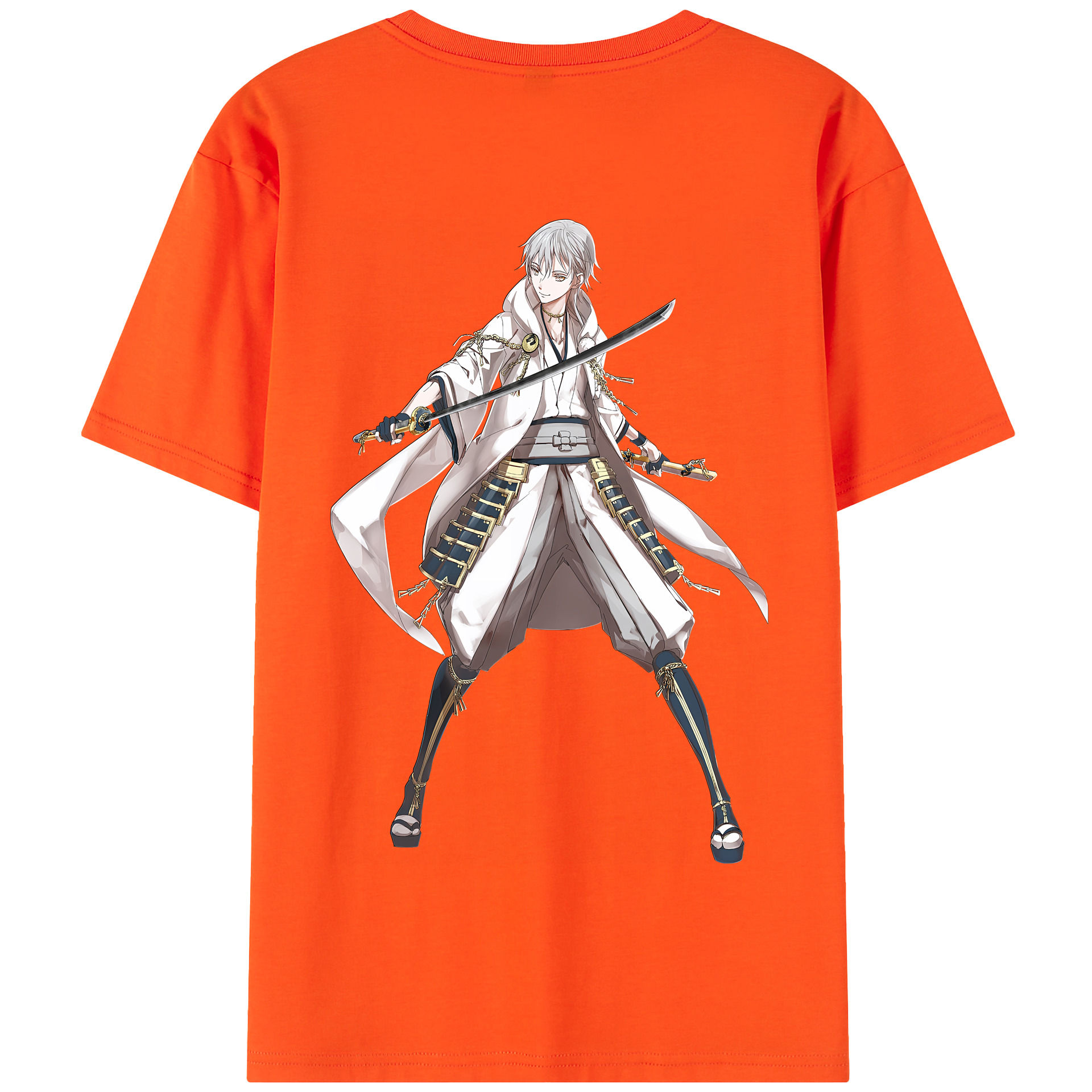（画像用） 刀剣乱舞 Touken Ranbu 綿100％半袖Tシャツ（背面プリント）
