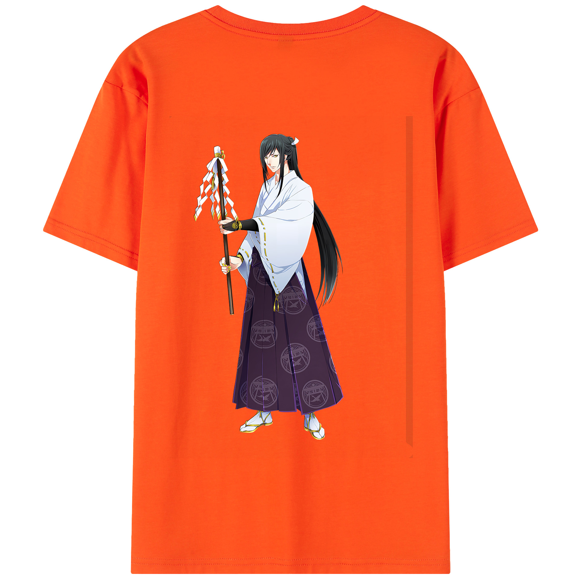 （画像用） 刀剣乱舞 Touken Ranbu 綿100％半袖Tシャツ（背面プリント）