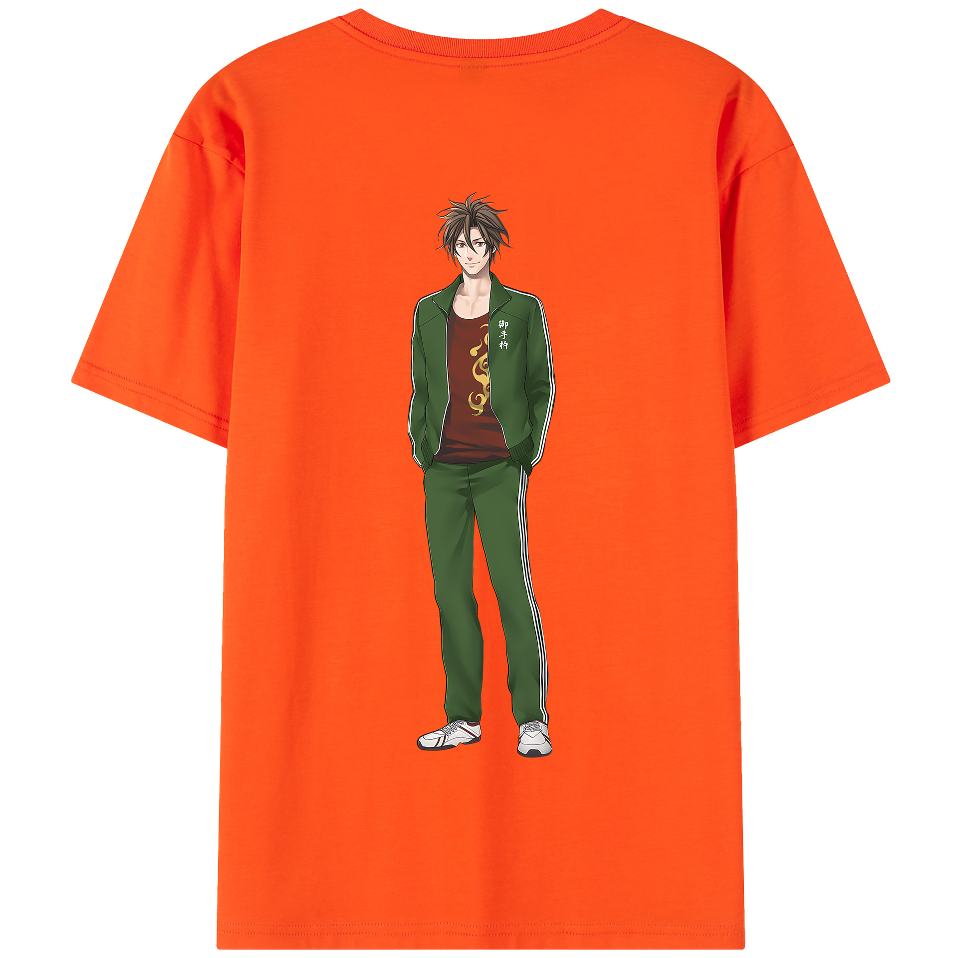 （画像用） 刀剣乱舞 Touken Ranbu 綿100％半袖Tシャツ（背面プリント）