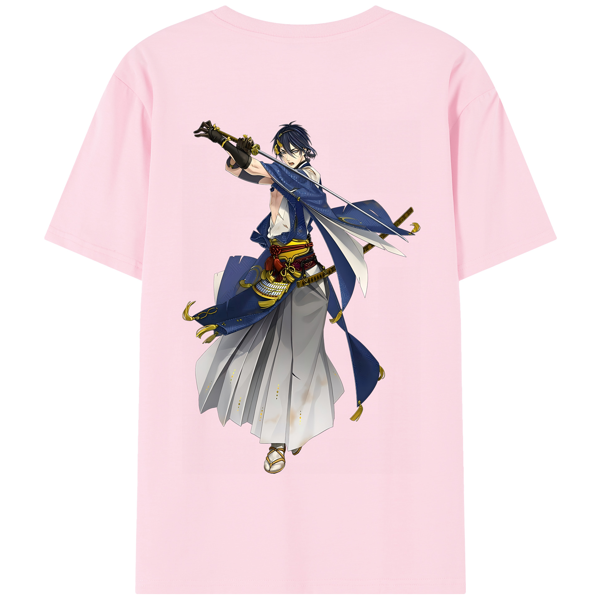 （画像用） 刀剣乱舞 Touken Ranbu 綿100％半袖Tシャツ（背面プリント）
