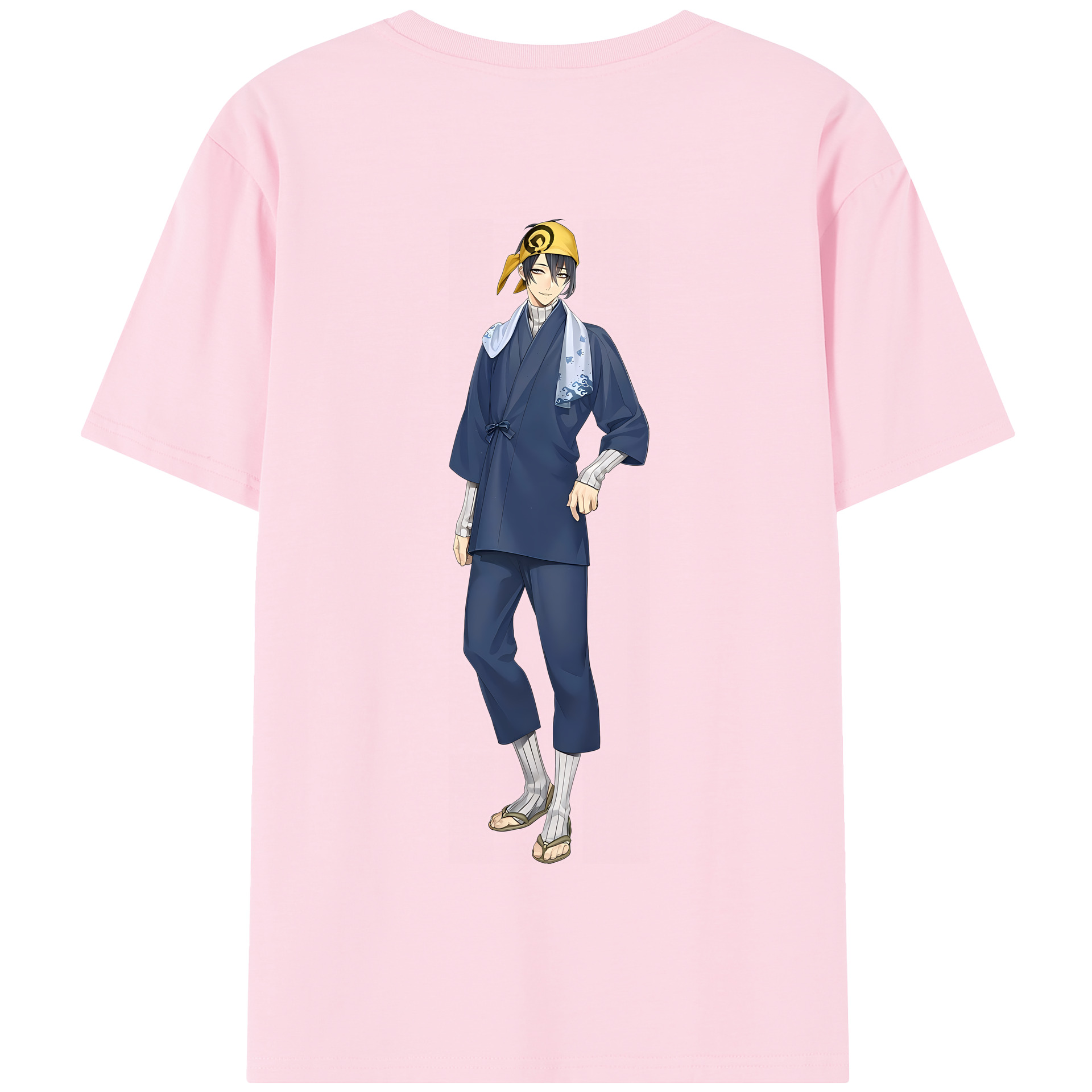 （画像用） 刀剣乱舞 Touken Ranbu 綿100％半袖Tシャツ（背面プリント）