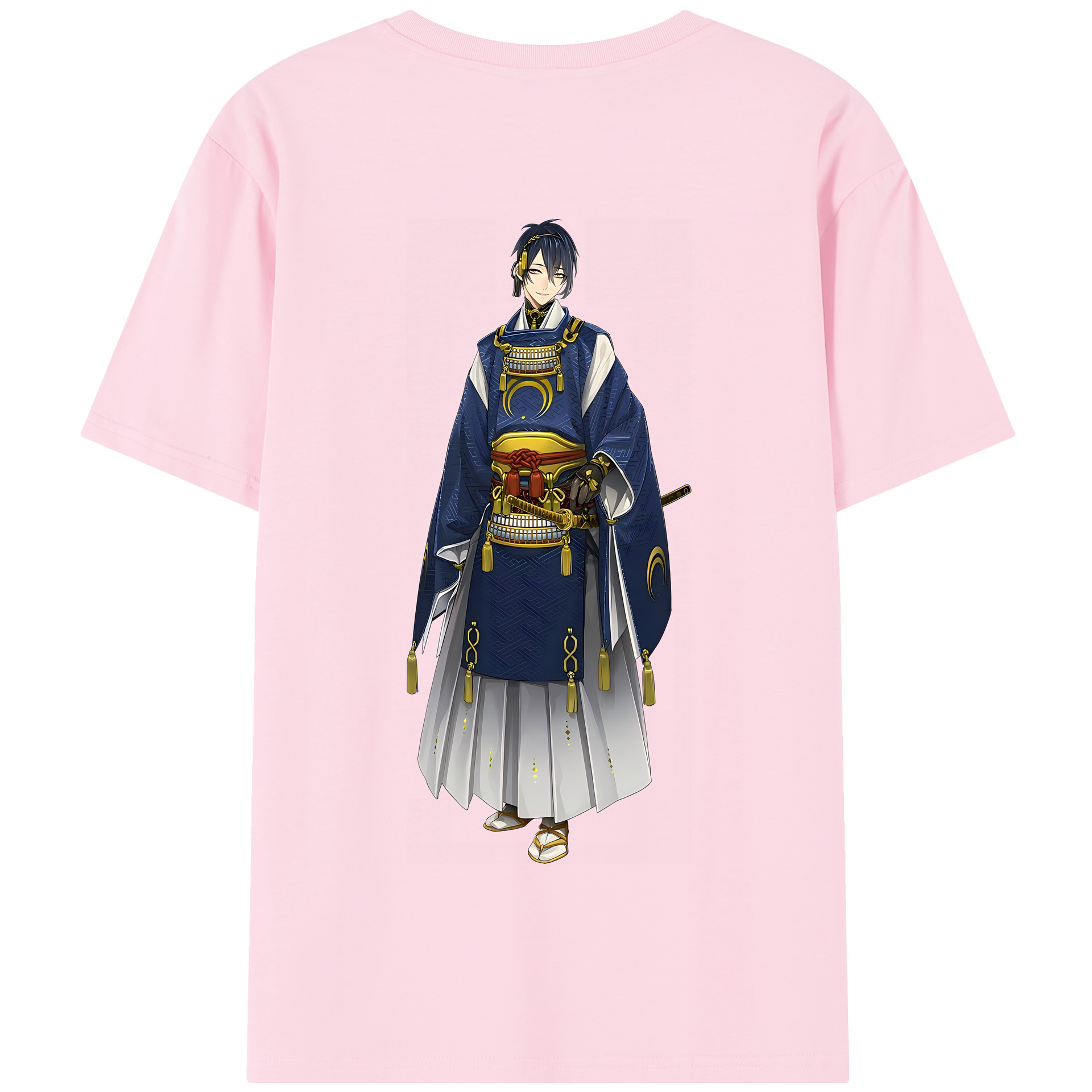 （画像用） 刀剣乱舞 Touken Ranbu 綿100％半袖Tシャツ（背面プリント）