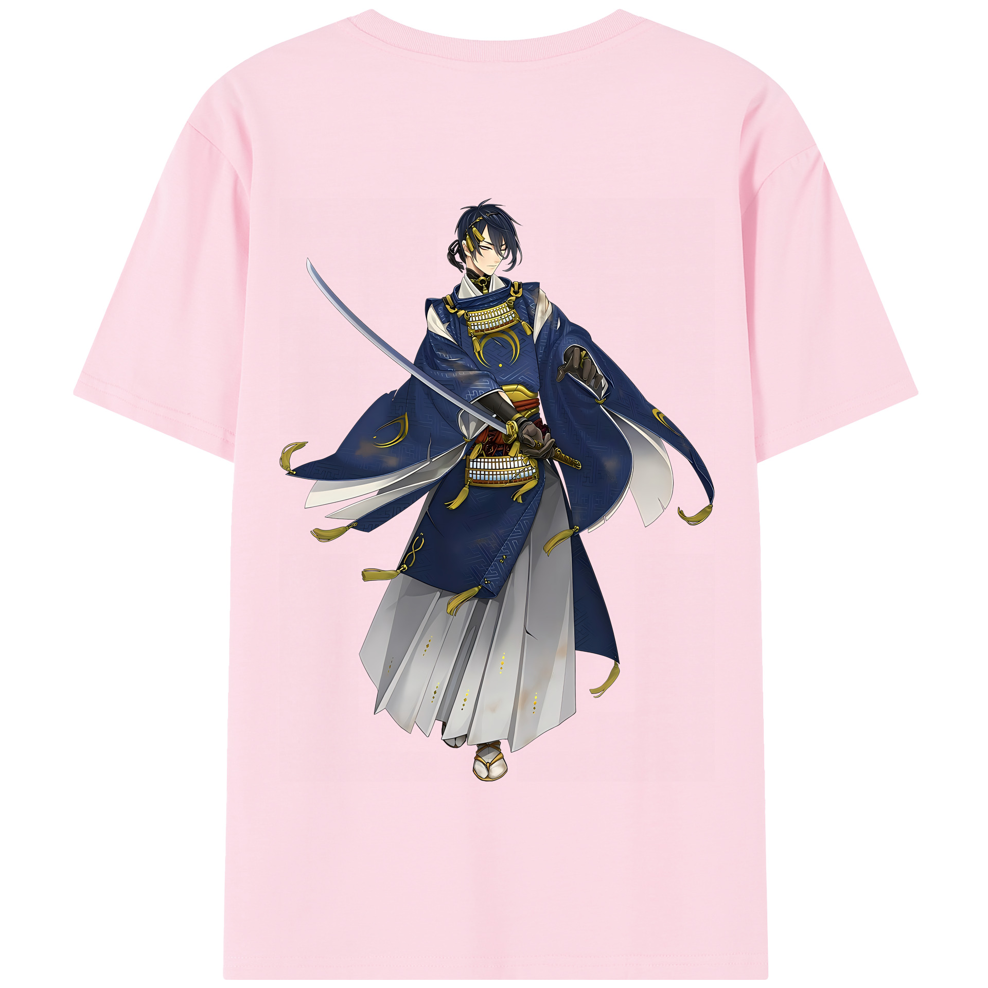 （画像用） 刀剣乱舞 Touken Ranbu 綿100％半袖Tシャツ（背面プリント）