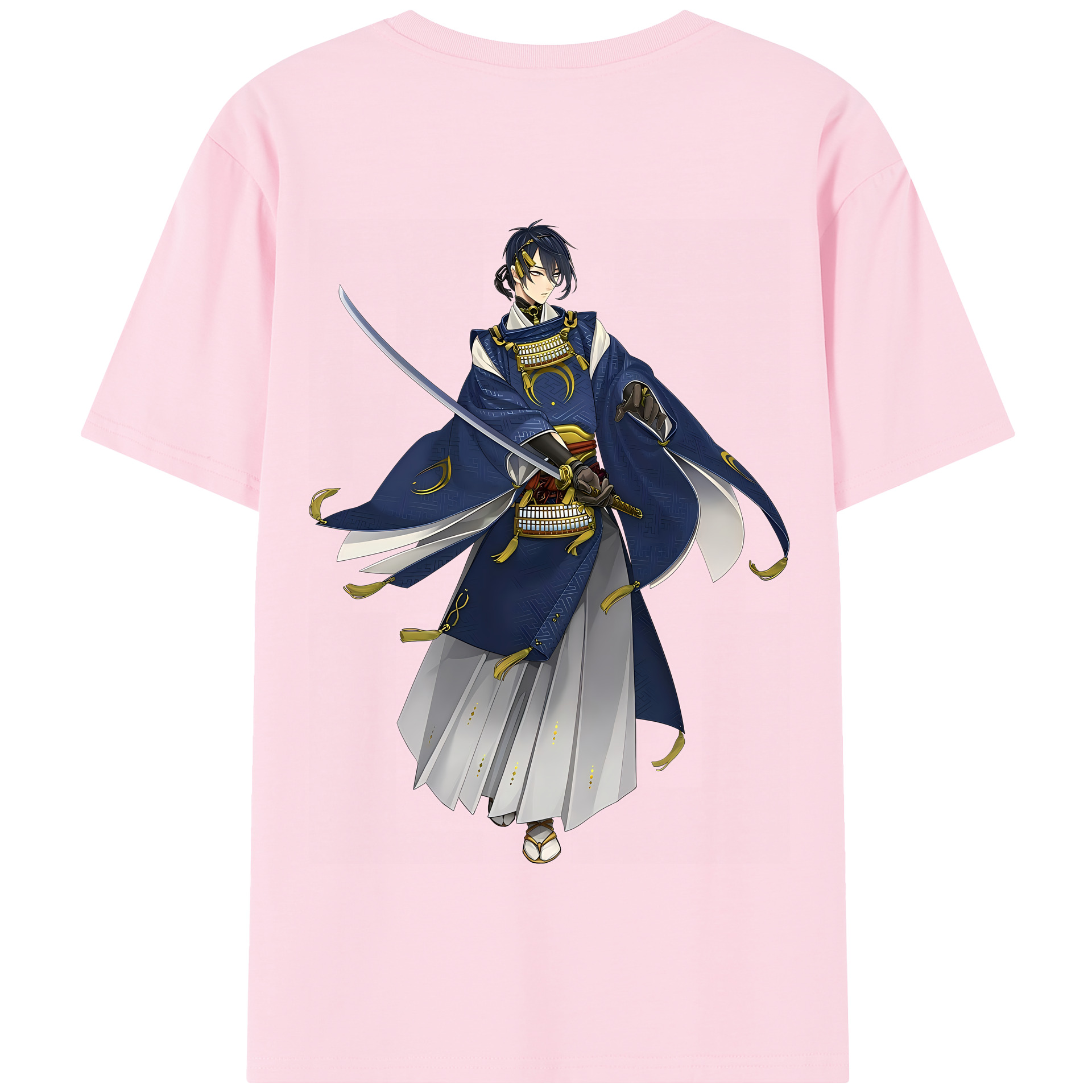 （画像用） 刀剣乱舞 Touken Ranbu 綿100％半袖Tシャツ（背面プリント）