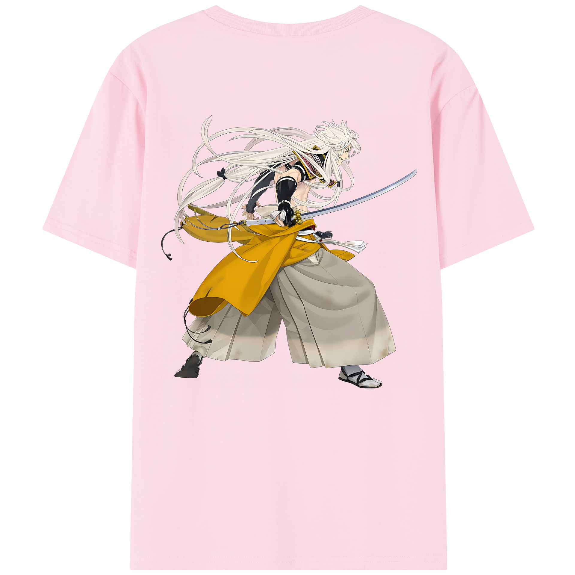 （画像用） 刀剣乱舞 Touken Ranbu 綿100％半袖Tシャツ（背面プリント）
