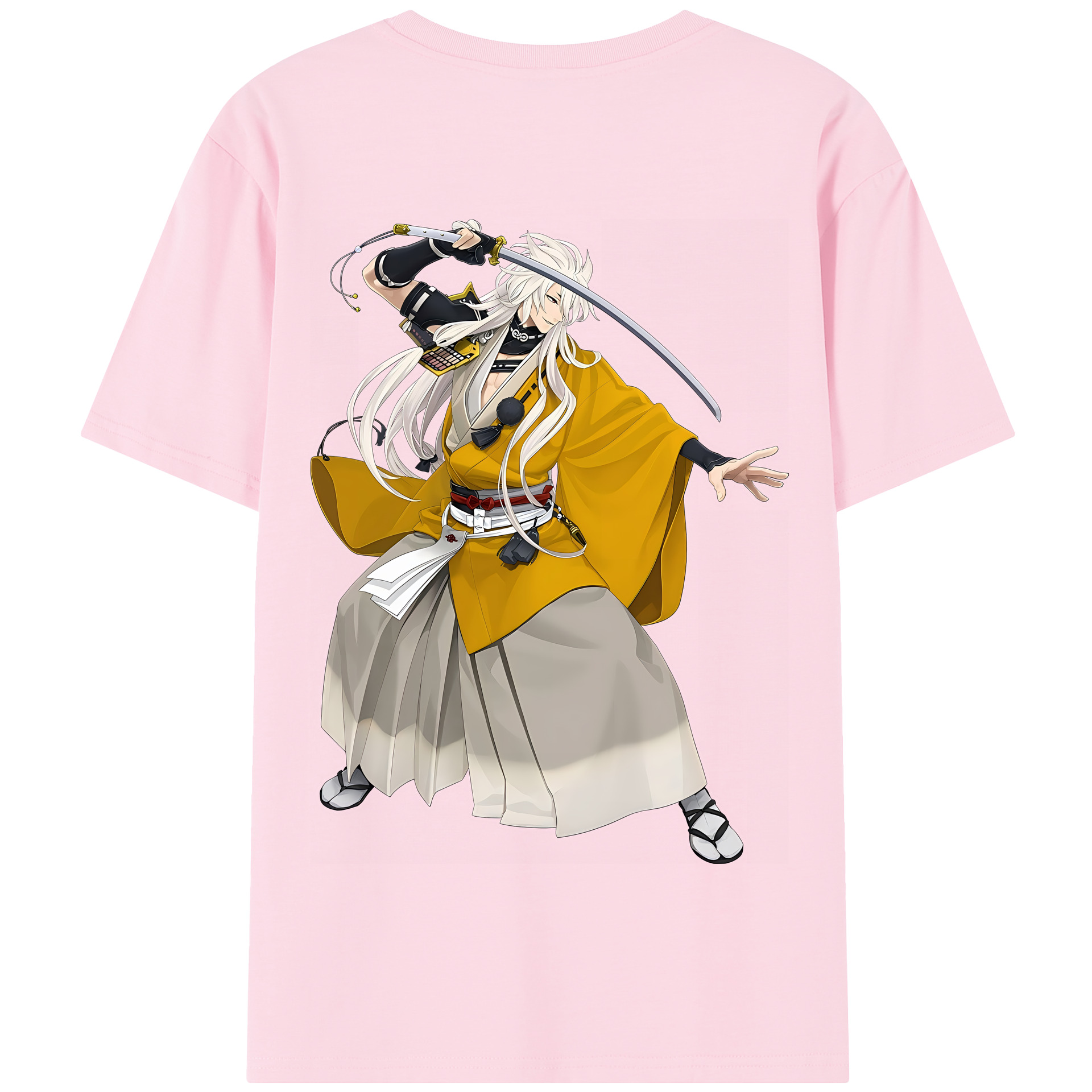 （画像用） 刀剣乱舞 Touken Ranbu 綿100％半袖Tシャツ（背面プリント）