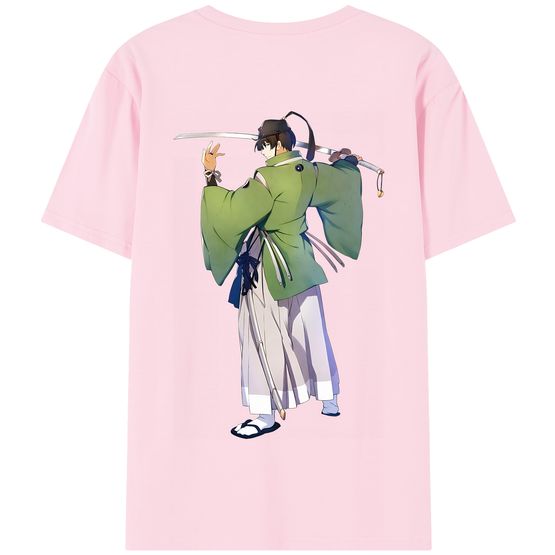 （画像用） 刀剣乱舞 Touken Ranbu 綿100％半袖Tシャツ（背面プリント）