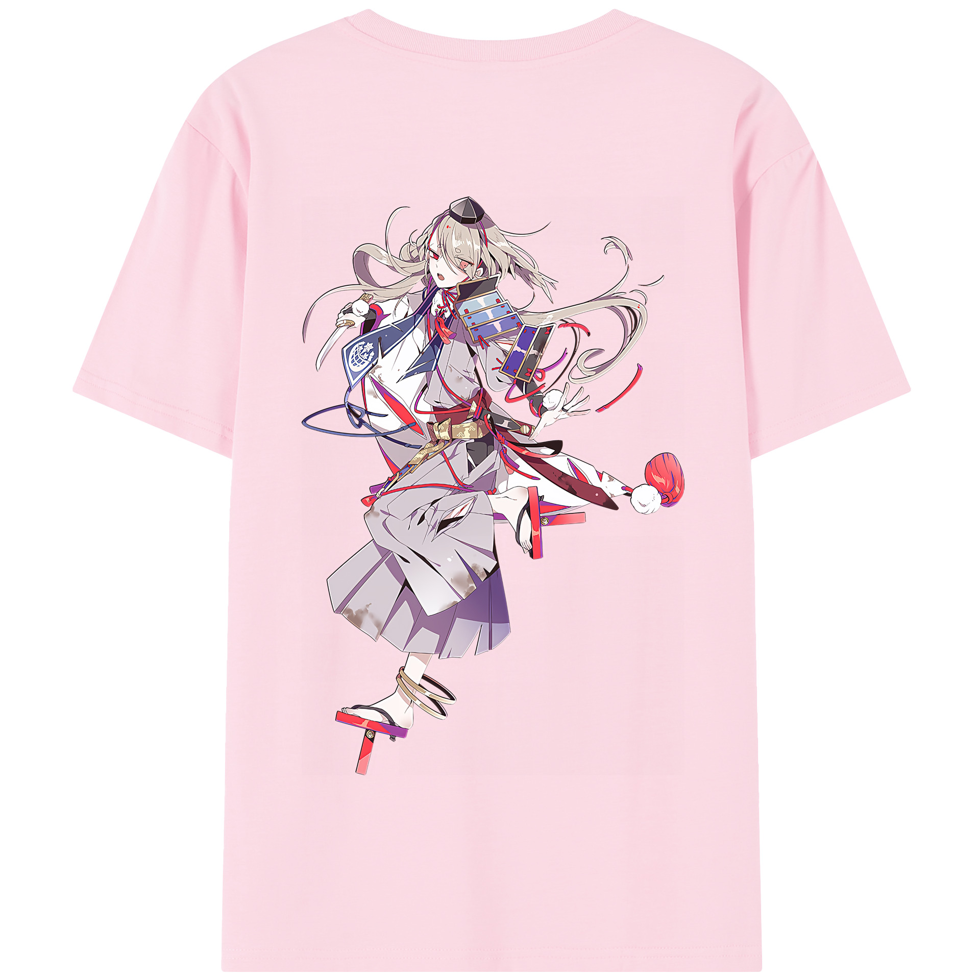 （画像用） 刀剣乱舞 Touken Ranbu 綿100％半袖Tシャツ（背面プリント）