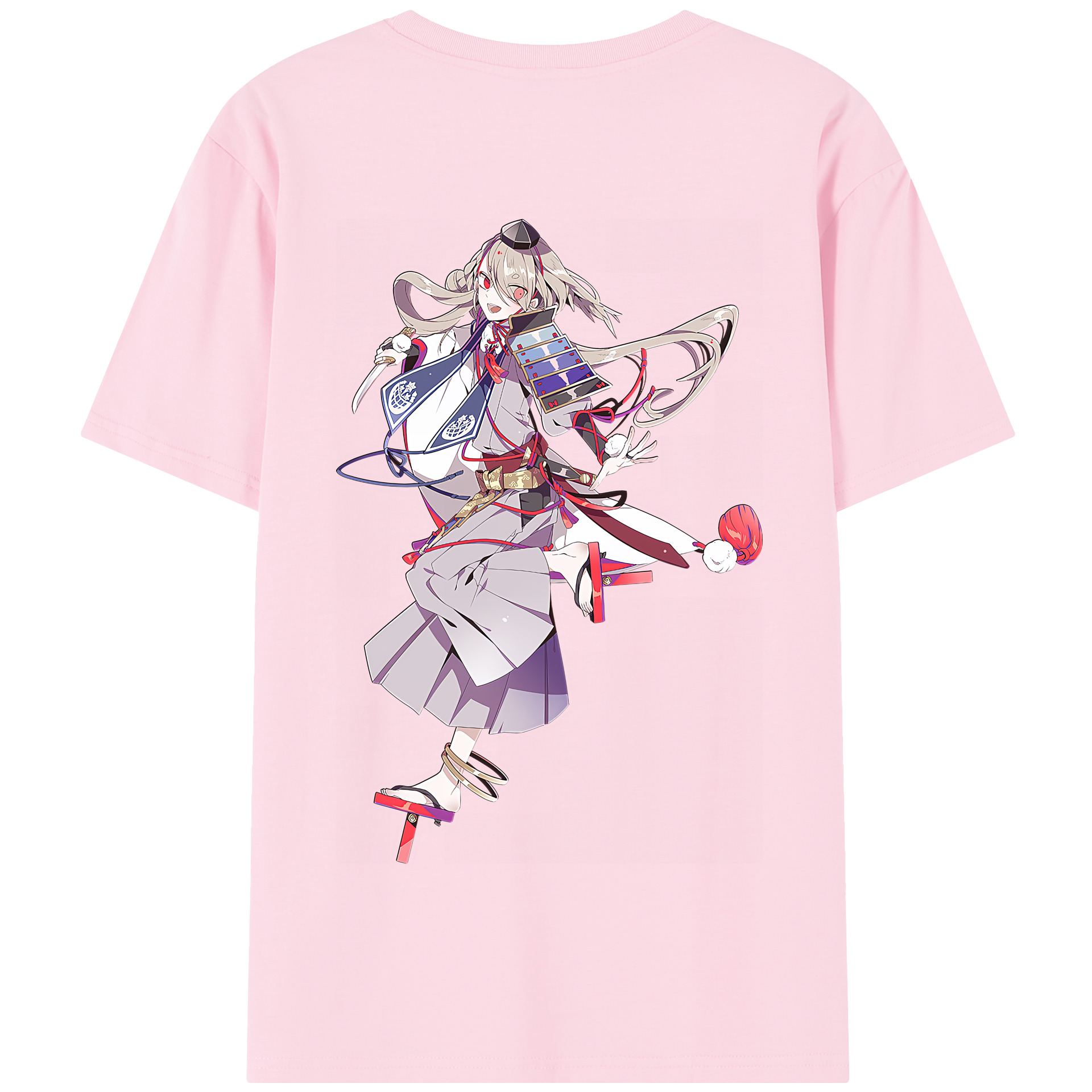（画像用） 刀剣乱舞 Touken Ranbu 綿100％半袖Tシャツ（背面プリント）