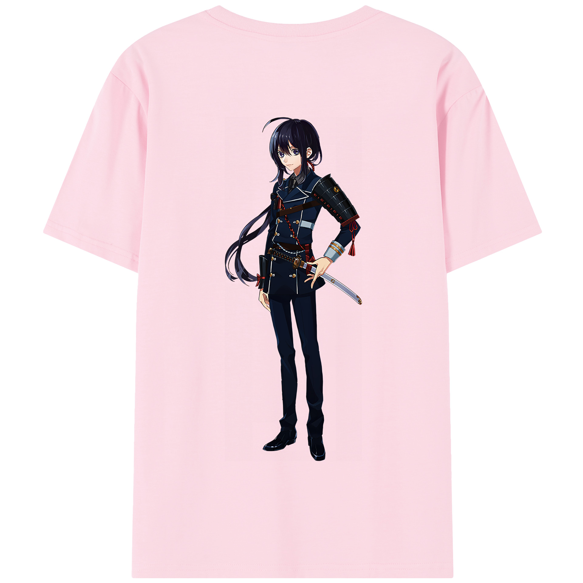 （画像用） 刀剣乱舞 Touken Ranbu 綿100％半袖Tシャツ（背面プリント）