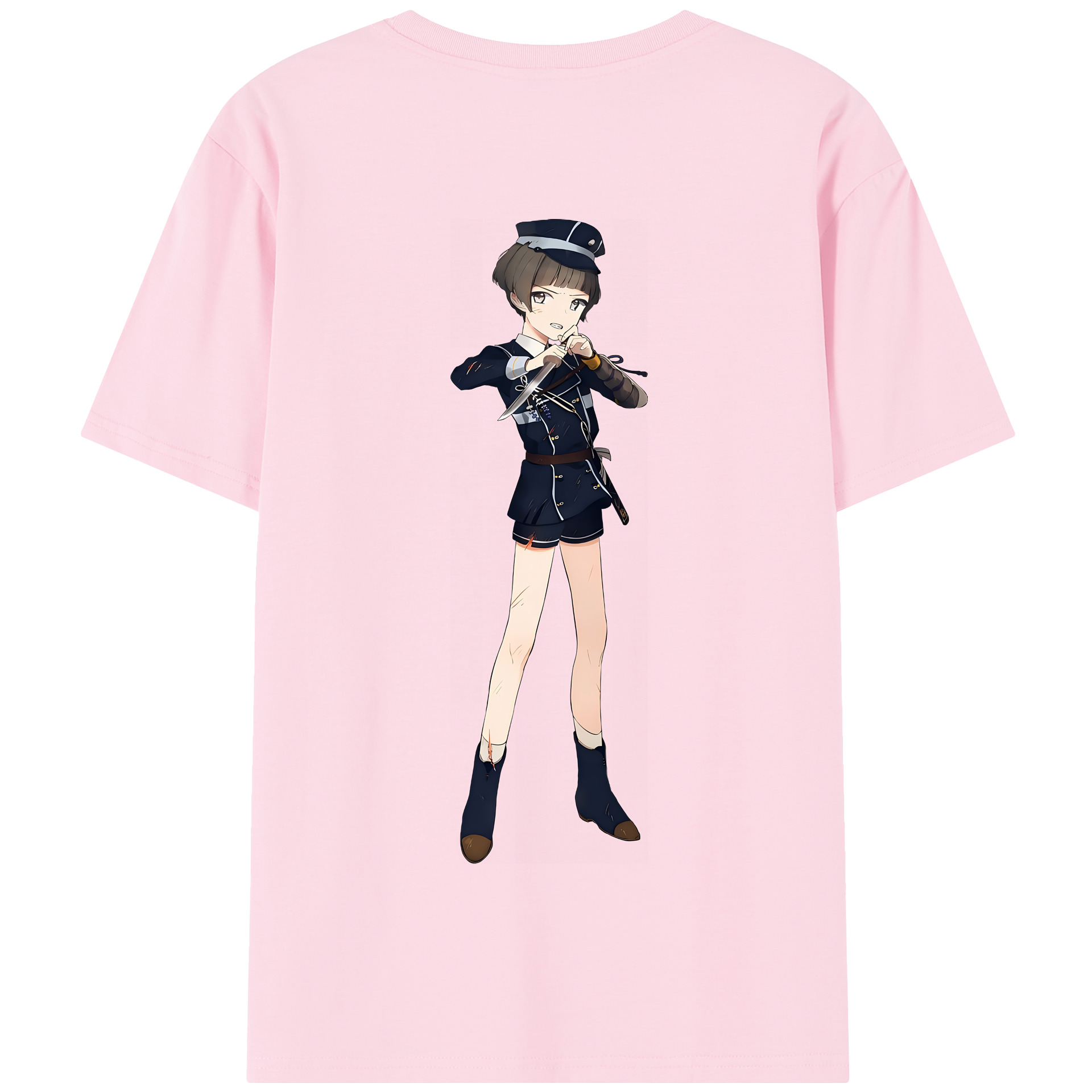 （画像用） 刀剣乱舞 Touken Ranbu 綿100％半袖Tシャツ（背面プリント）
