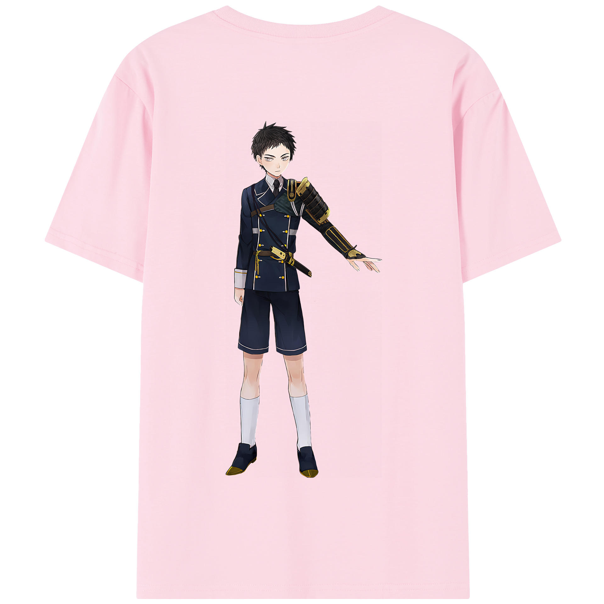 （画像用） 刀剣乱舞 Touken Ranbu 綿100％半袖Tシャツ（背面プリント）