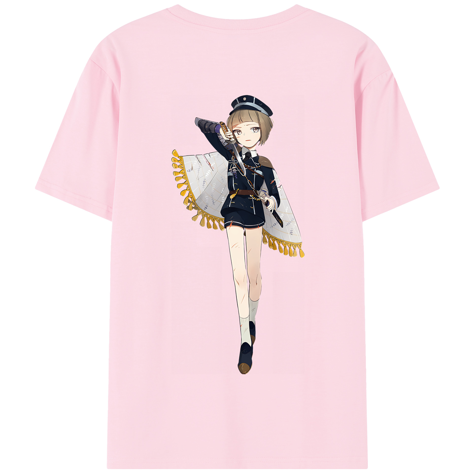 （画像用） 刀剣乱舞 Touken Ranbu 綿100％半袖Tシャツ（背面プリント）