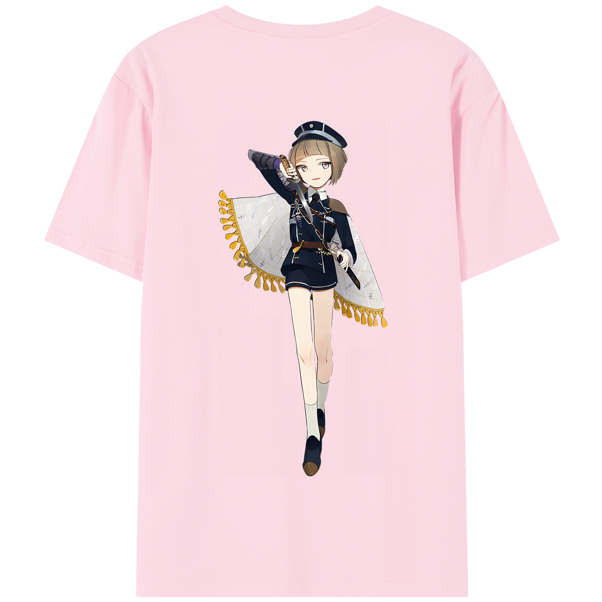 （画像用） 刀剣乱舞 Touken Ranbu 綿100％半袖Tシャツ（背面プリント）