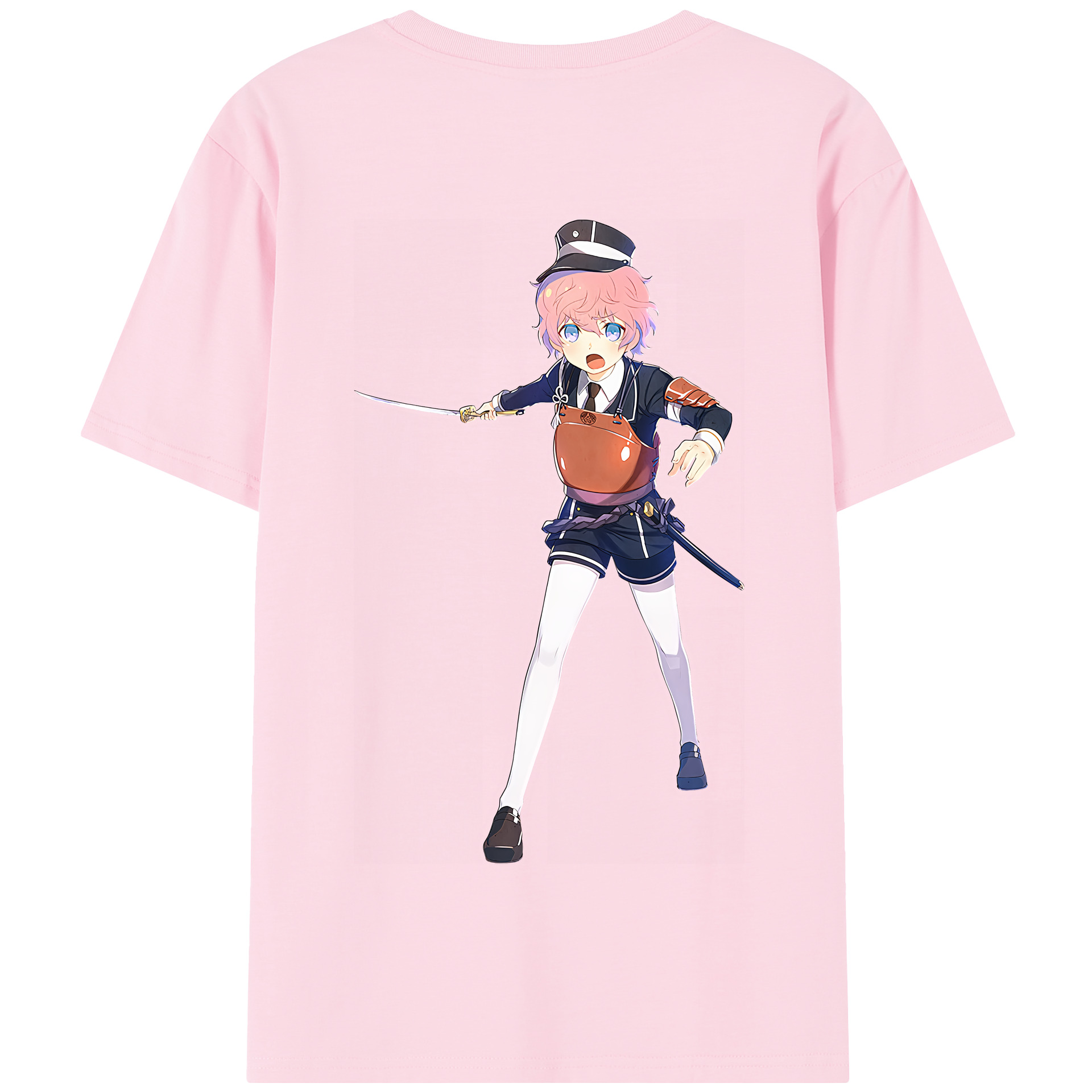 （画像用） 刀剣乱舞 Touken Ranbu 綿100％半袖Tシャツ（背面プリント）