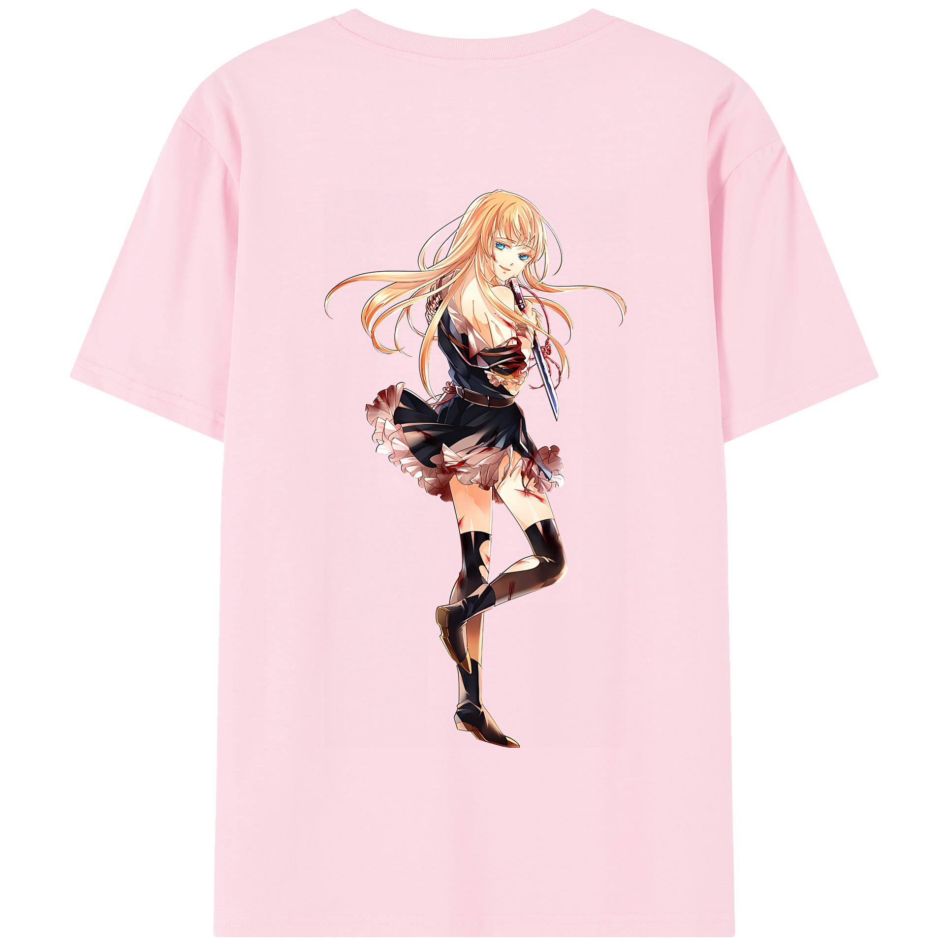 （画像用） 刀剣乱舞 Touken Ranbu 綿100％半袖Tシャツ（背面プリント）