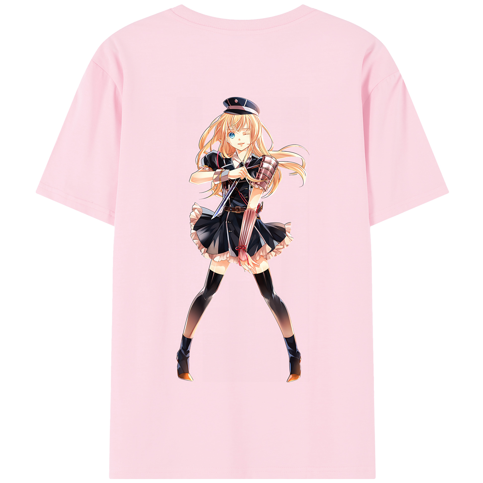 （画像用） 刀剣乱舞 Touken Ranbu 綿100％半袖Tシャツ（背面プリント）