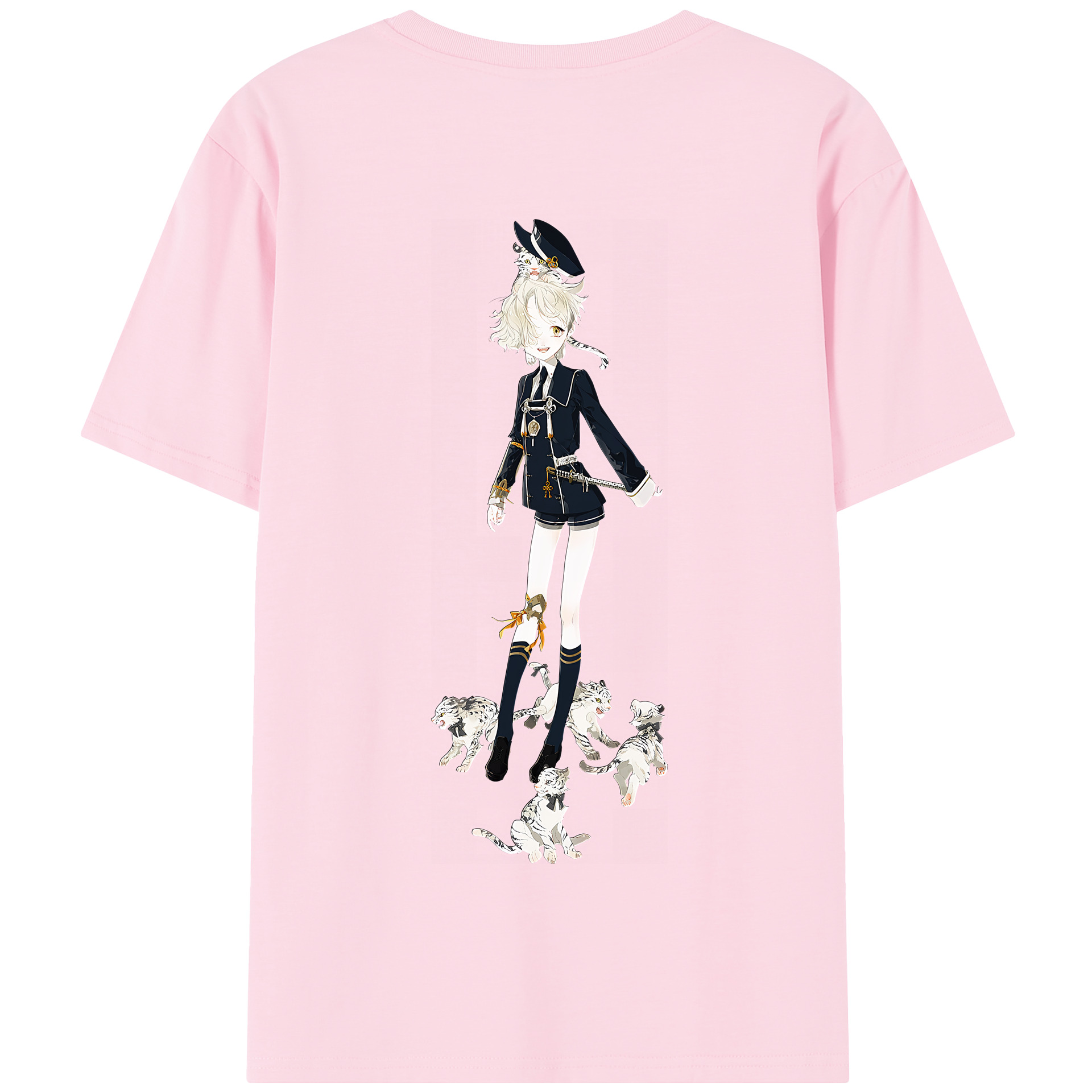 （画像用） 刀剣乱舞 Touken Ranbu 綿100％半袖Tシャツ（背面プリント）