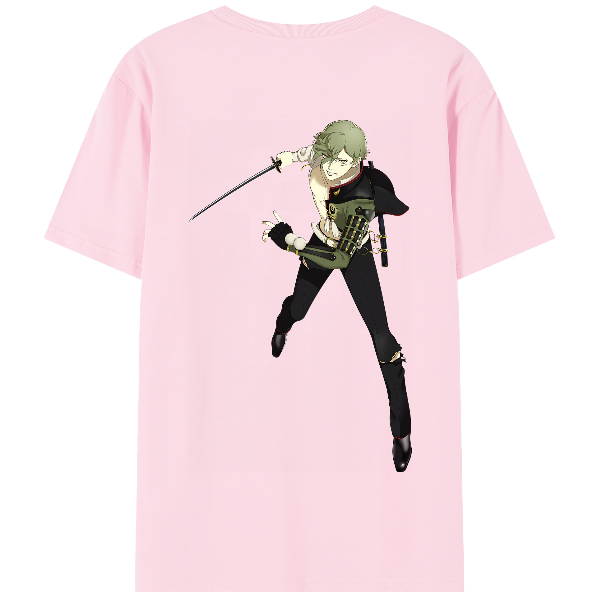 （画像用） 刀剣乱舞 Touken Ranbu 綿100％半袖Tシャツ（背面プリント）
