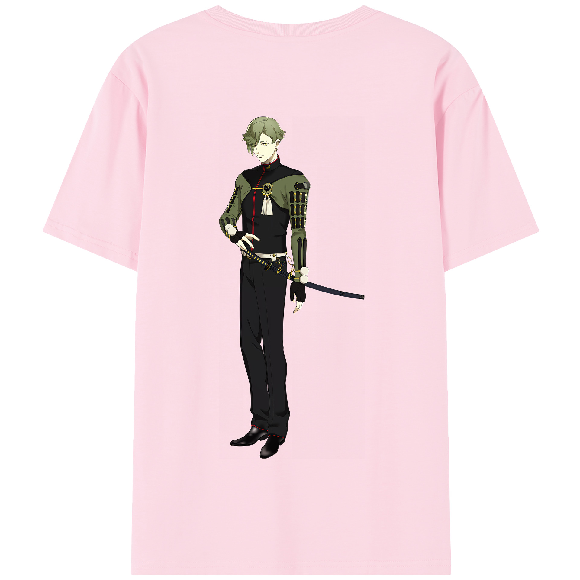 （画像用） 刀剣乱舞 Touken Ranbu 綿100％半袖Tシャツ（背面プリント）
