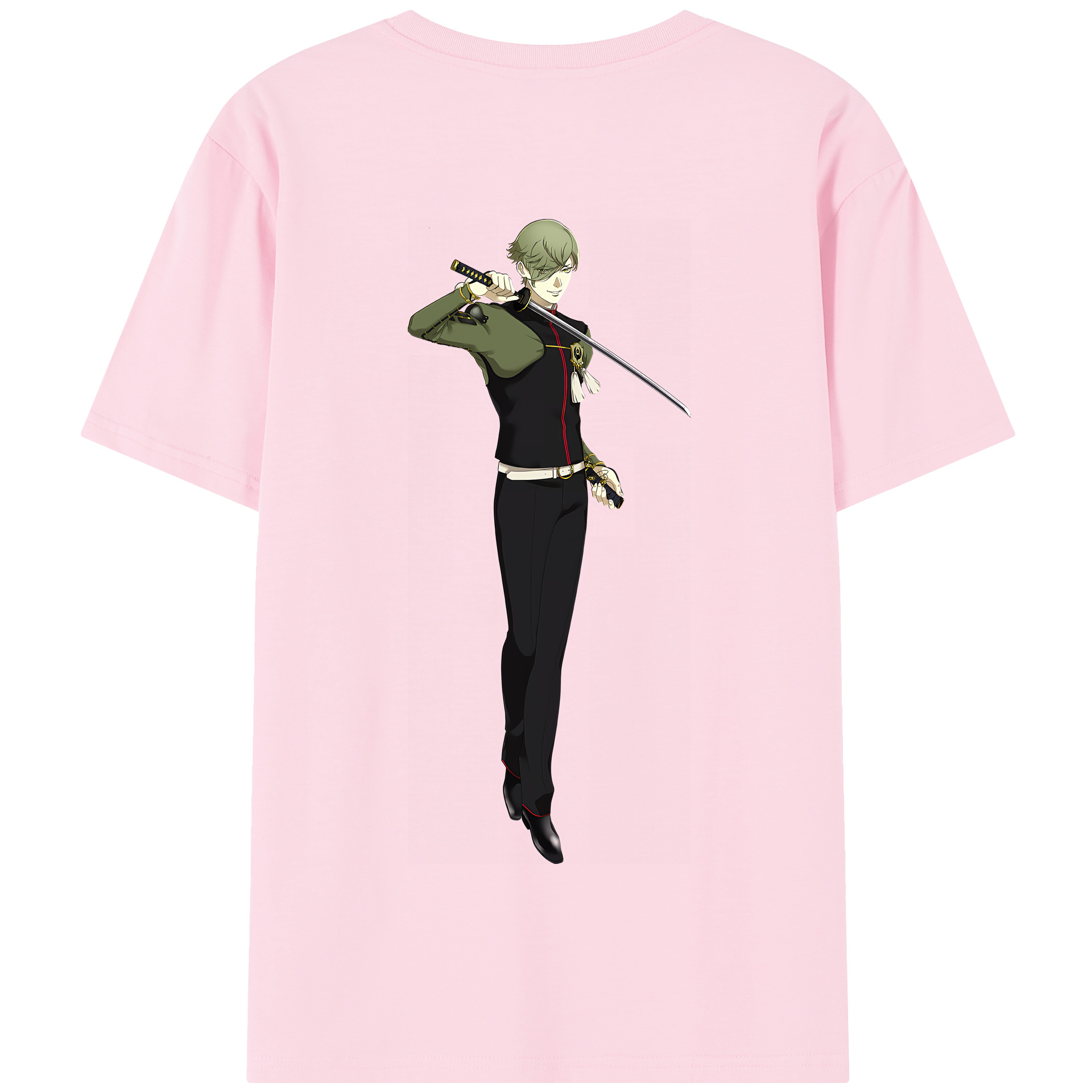 （画像用） 刀剣乱舞 Touken Ranbu 綿100％半袖Tシャツ（背面プリント）