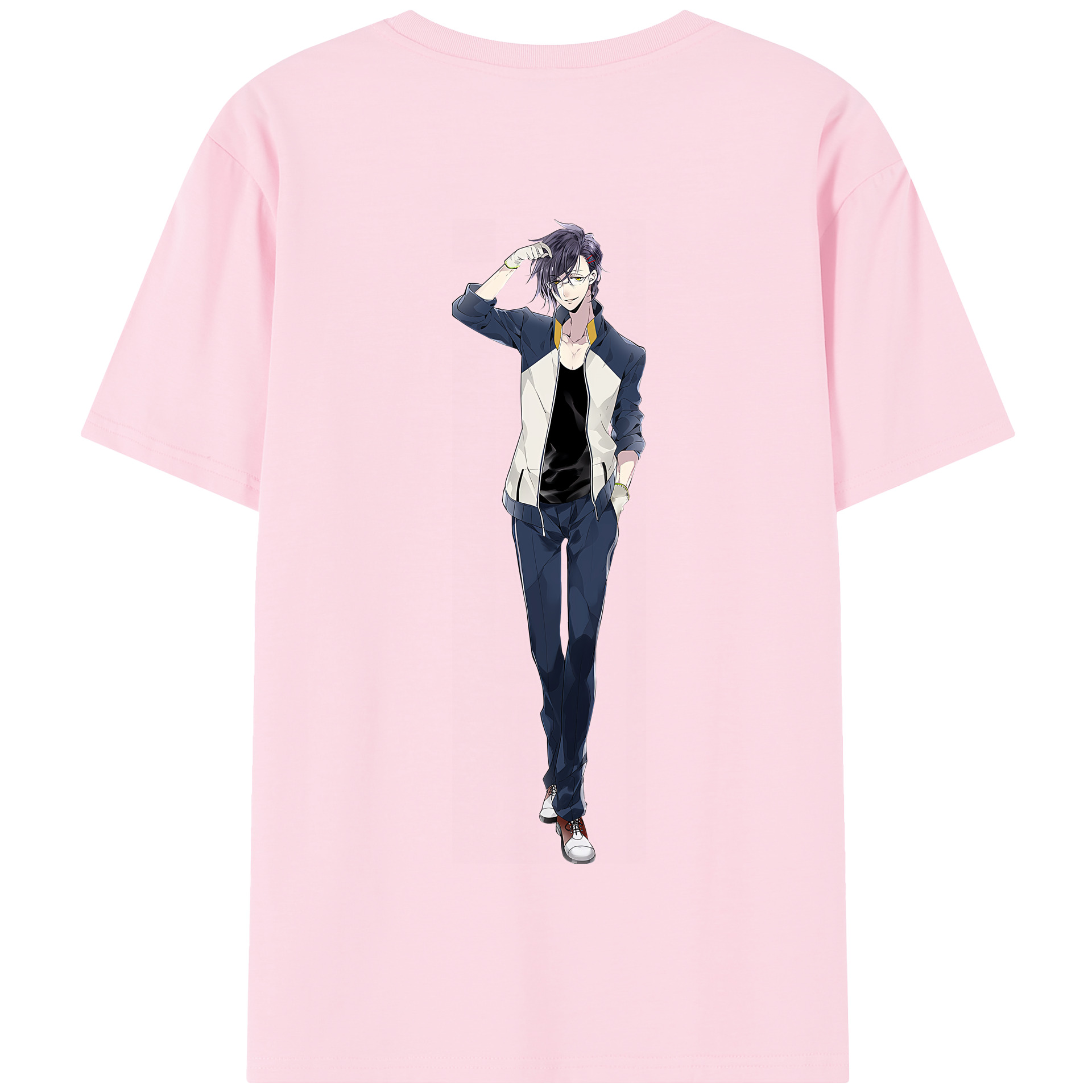 （画像用） 刀剣乱舞 Touken Ranbu 綿100％半袖Tシャツ（背面プリント）