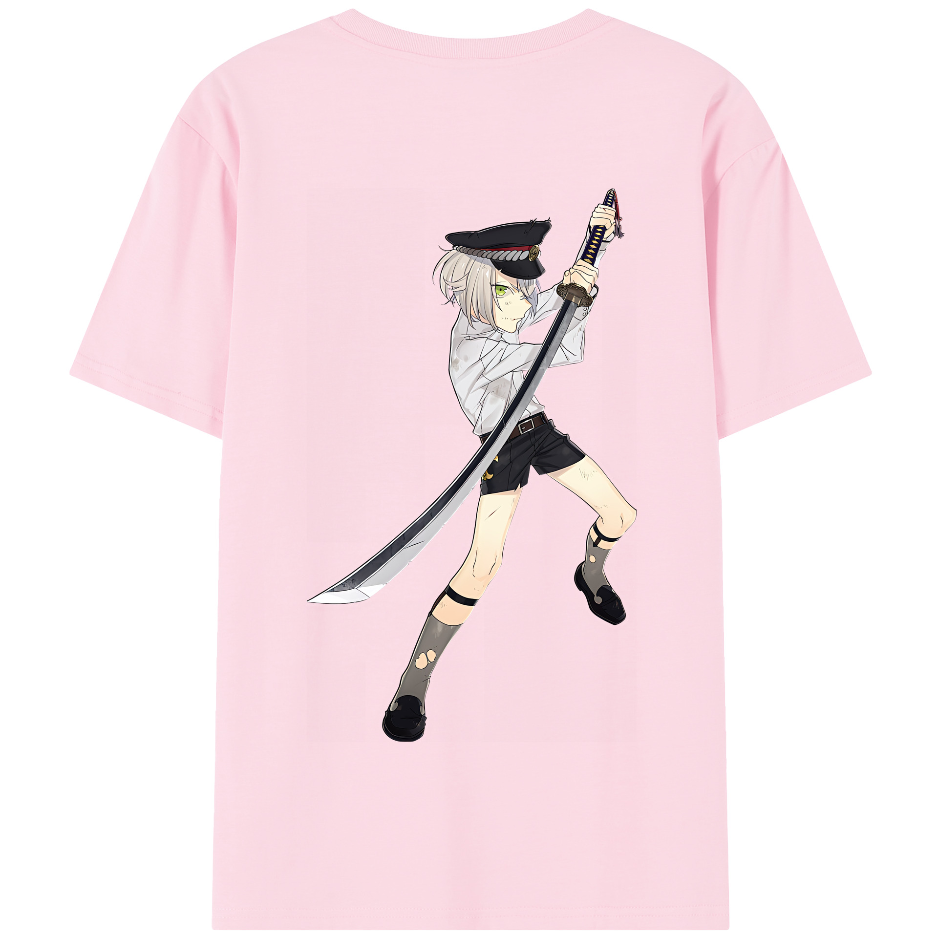 （画像用） 刀剣乱舞 Touken Ranbu 綿100％半袖Tシャツ（背面プリント）