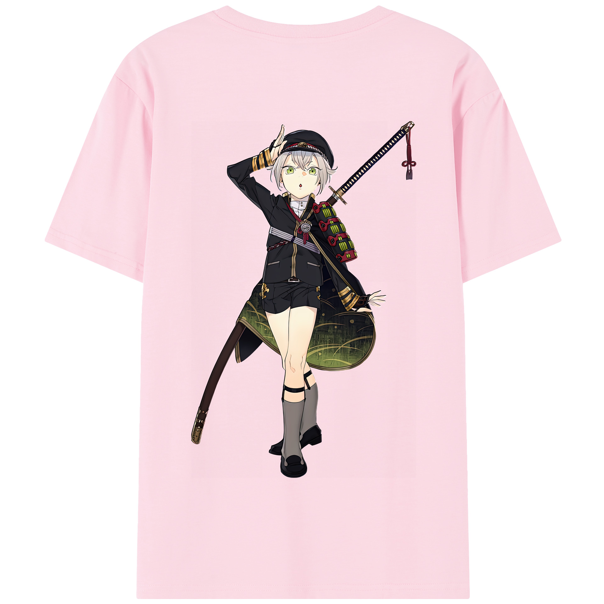 （画像用） 刀剣乱舞 Touken Ranbu 綿100％半袖Tシャツ（背面プリント）