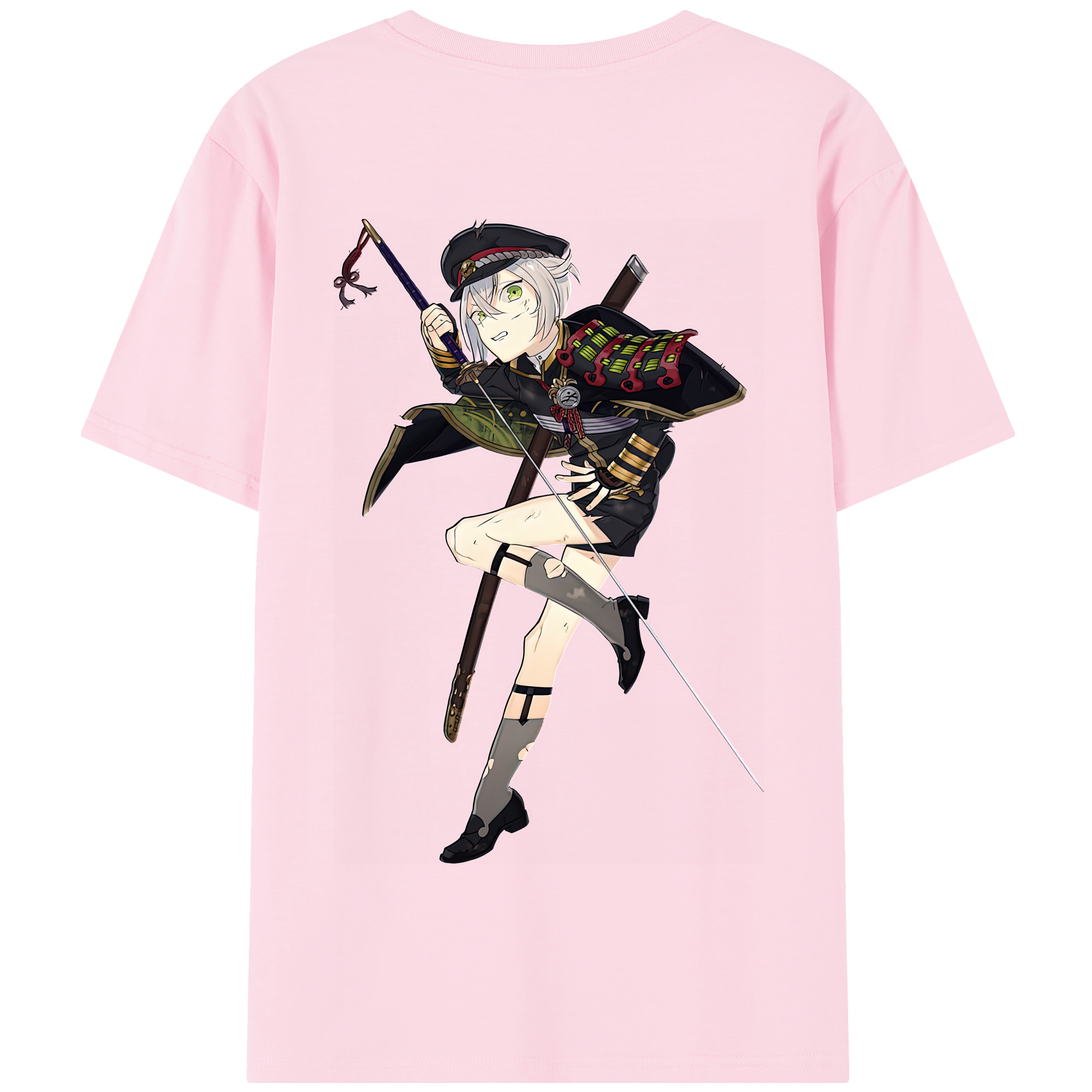 （画像用） 刀剣乱舞 Touken Ranbu 綿100％半袖Tシャツ（背面プリント）