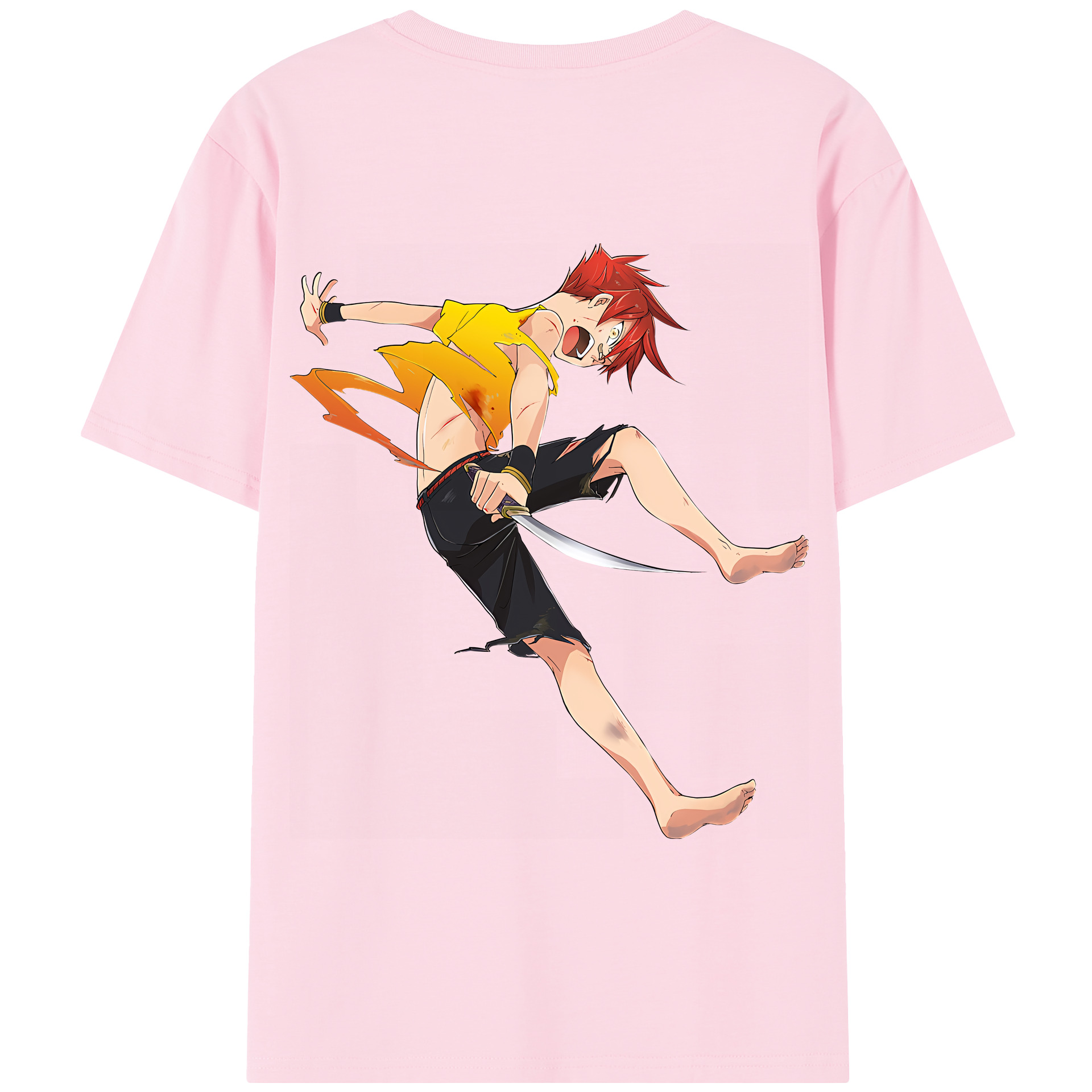 （画像用） 刀剣乱舞 Touken Ranbu 綿100％半袖Tシャツ（背面プリント）