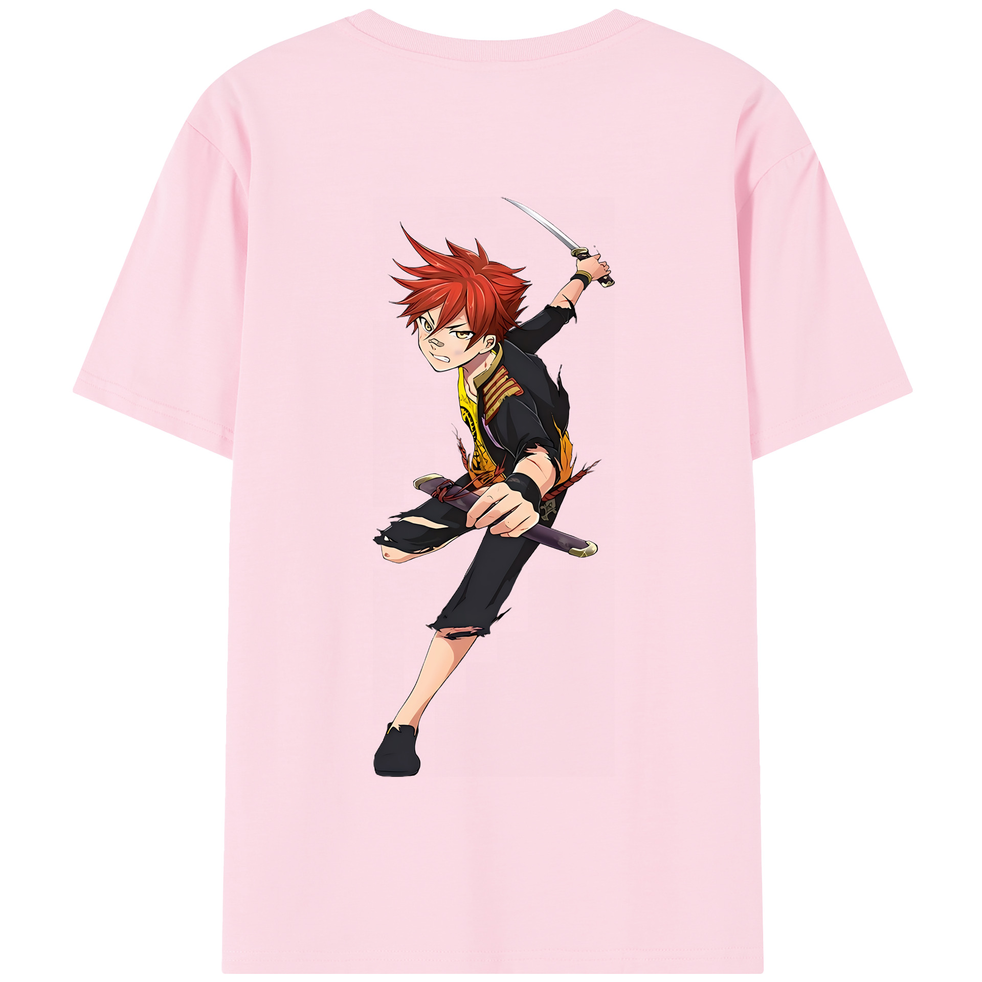 （画像用） 刀剣乱舞 Touken Ranbu 綿100％半袖Tシャツ（背面プリント）