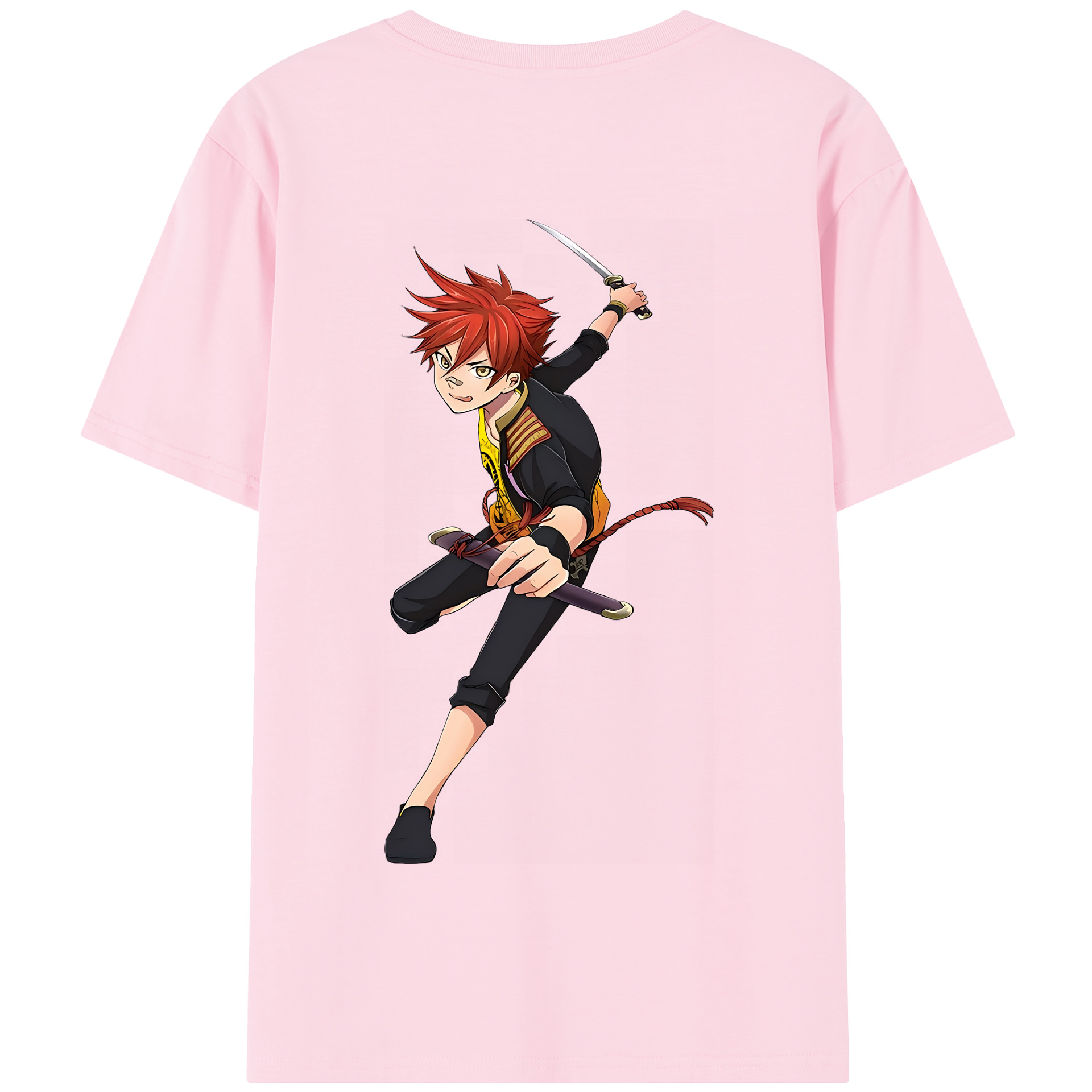 （画像用） 刀剣乱舞 Touken Ranbu 綿100％半袖Tシャツ（背面プリント）