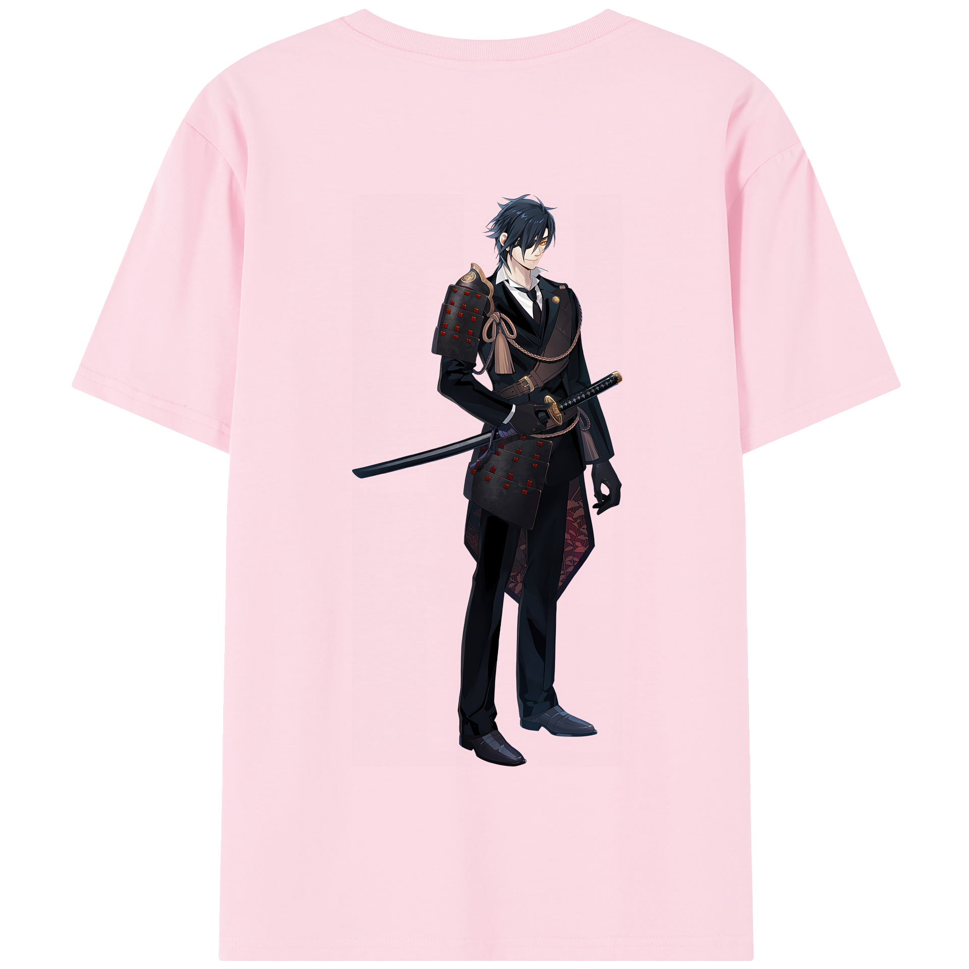 （画像用） 刀剣乱舞 Touken Ranbu 綿100％半袖Tシャツ（背面プリント）