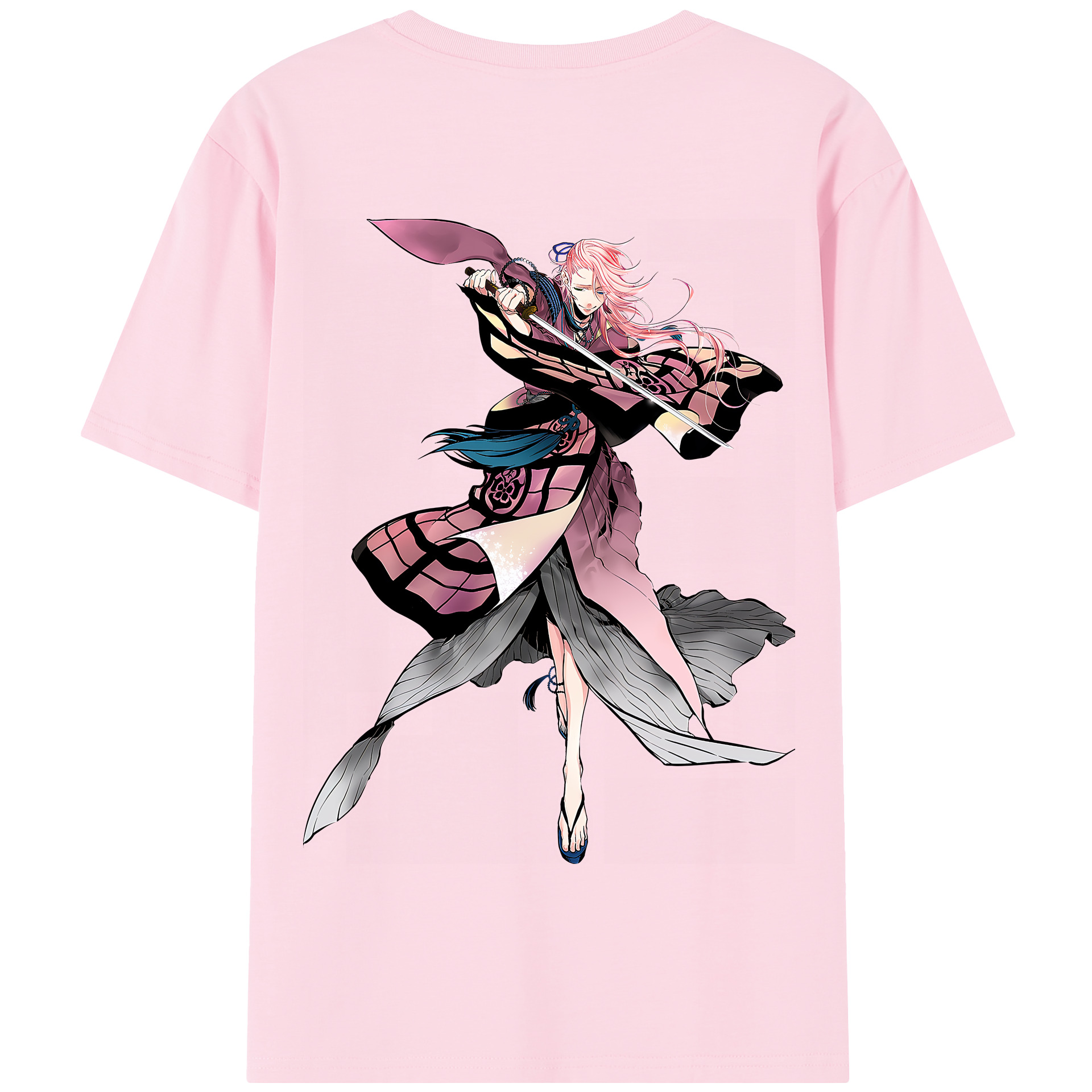 （画像用） 刀剣乱舞 Touken Ranbu 綿100％半袖Tシャツ（背面プリント）