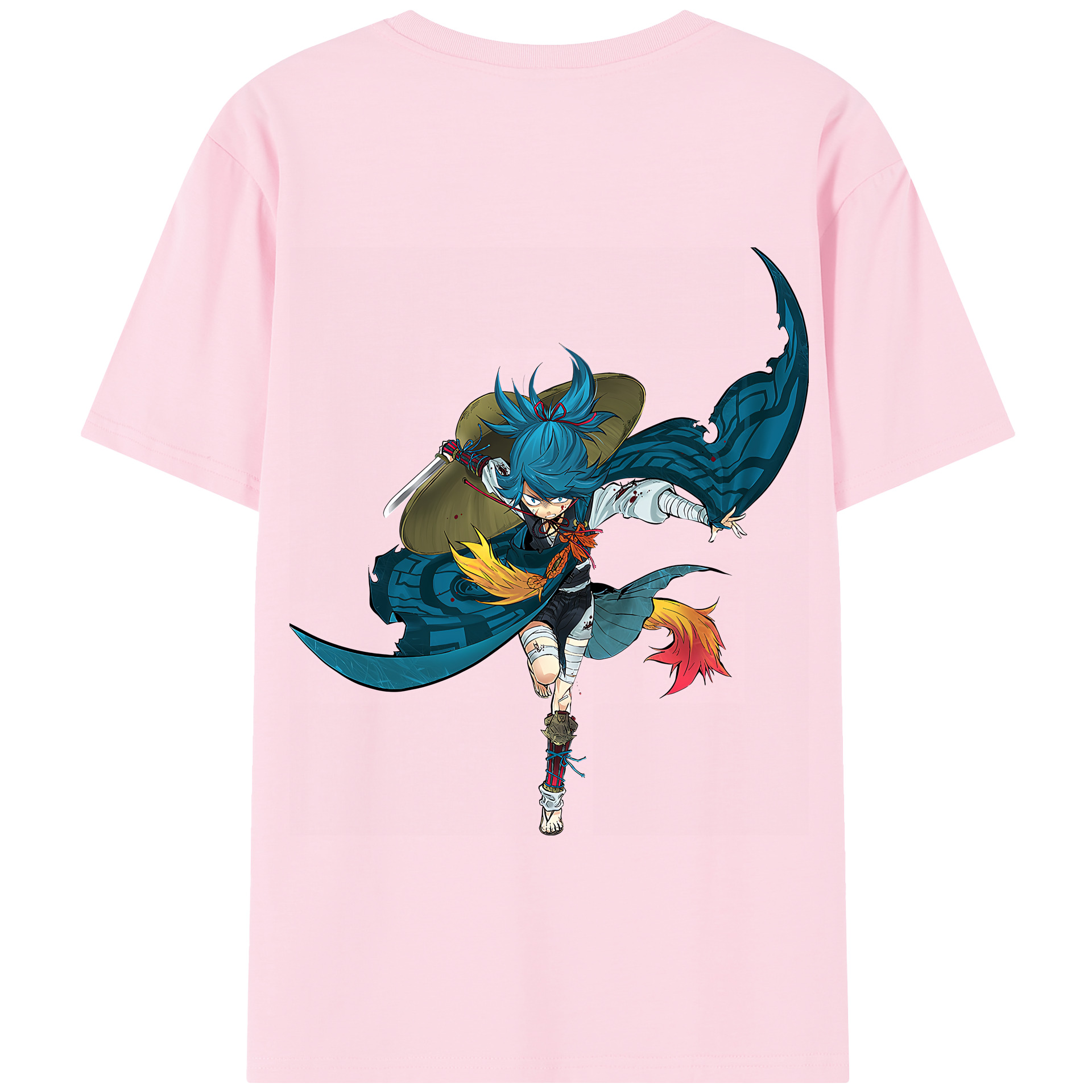 （画像用） 刀剣乱舞 Touken Ranbu 綿100％半袖Tシャツ（背面プリント）