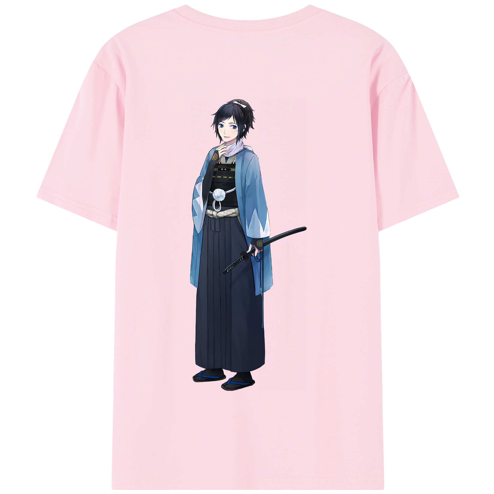 （画像用） 刀剣乱舞 Touken Ranbu 綿100％半袖Tシャツ（背面プリント）
