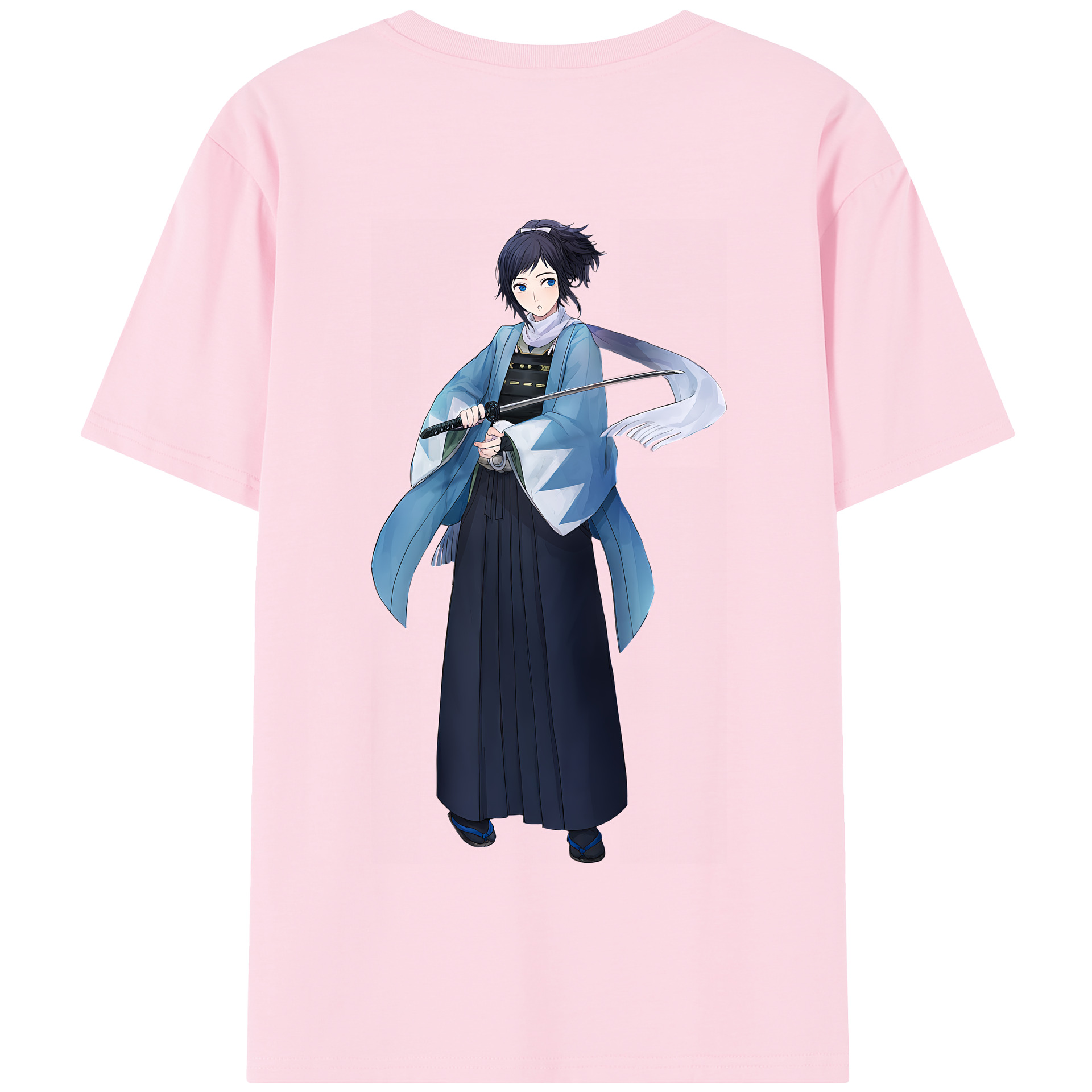 （画像用） 刀剣乱舞 Touken Ranbu 綿100％半袖Tシャツ（背面プリント）