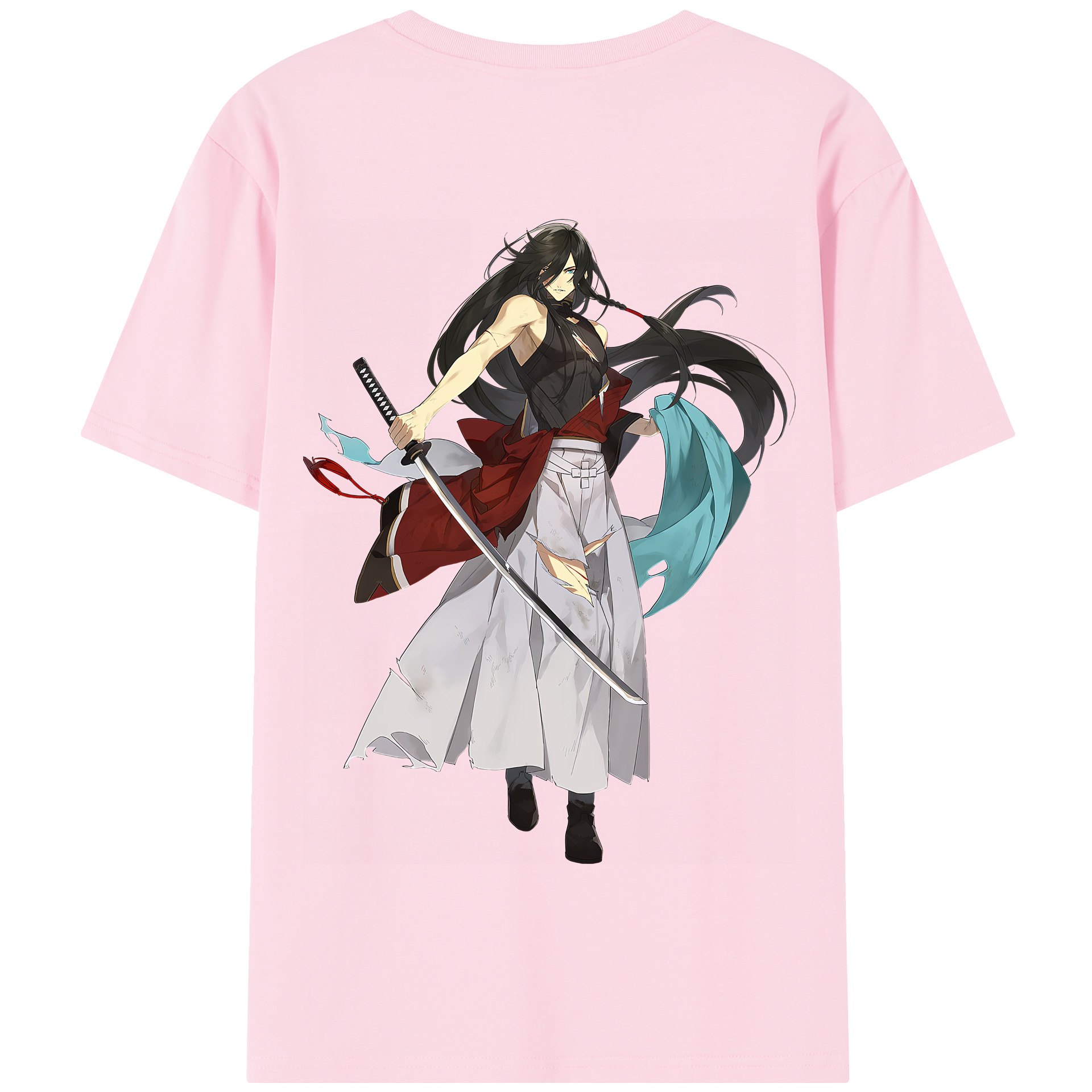 （画像用） 刀剣乱舞 Touken Ranbu 綿100％半袖Tシャツ（背面プリント）