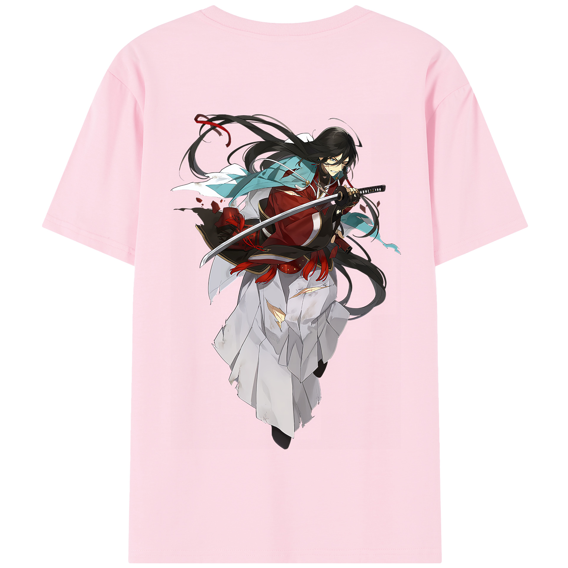（画像用） 刀剣乱舞 Touken Ranbu 綿100％半袖Tシャツ（背面プリント）
