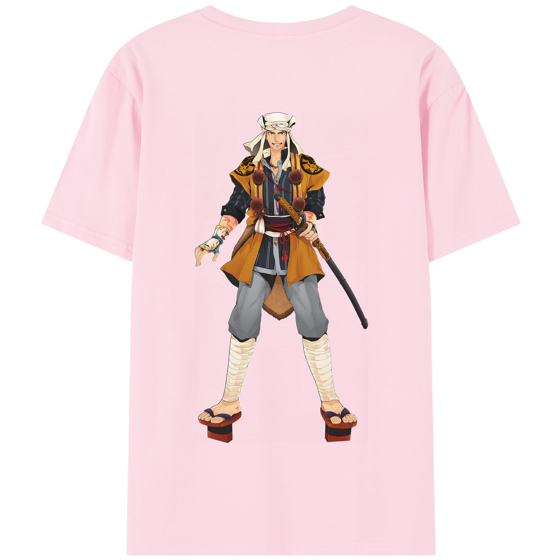 （画像用） 刀剣乱舞 Touken Ranbu 綿100％半袖Tシャツ（背面プリント）