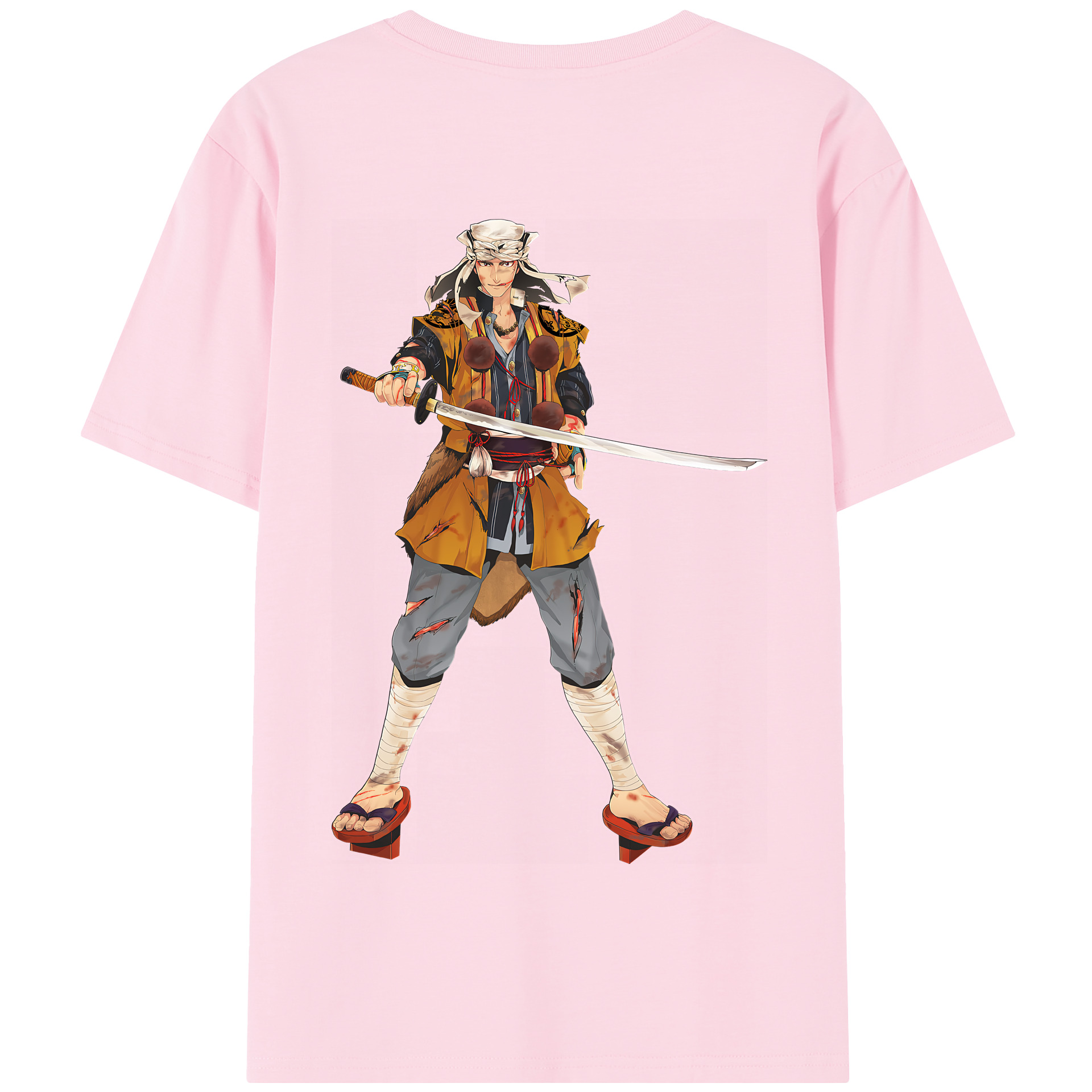 （画像用） 刀剣乱舞 Touken Ranbu 綿100％半袖Tシャツ（背面プリント）