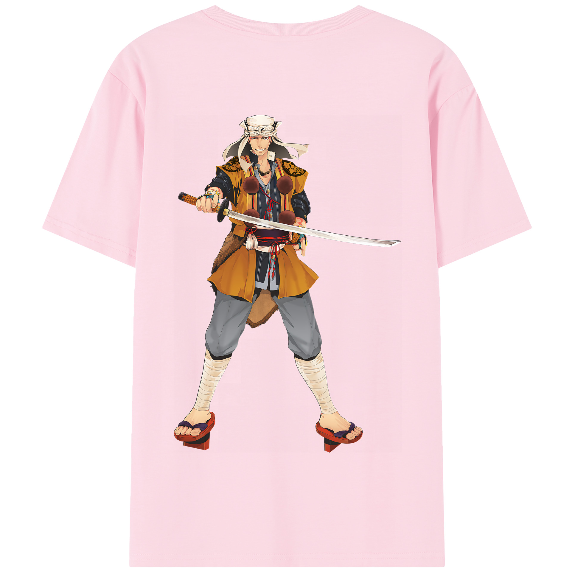 （画像用） 刀剣乱舞 Touken Ranbu 綿100％半袖Tシャツ（背面プリント）