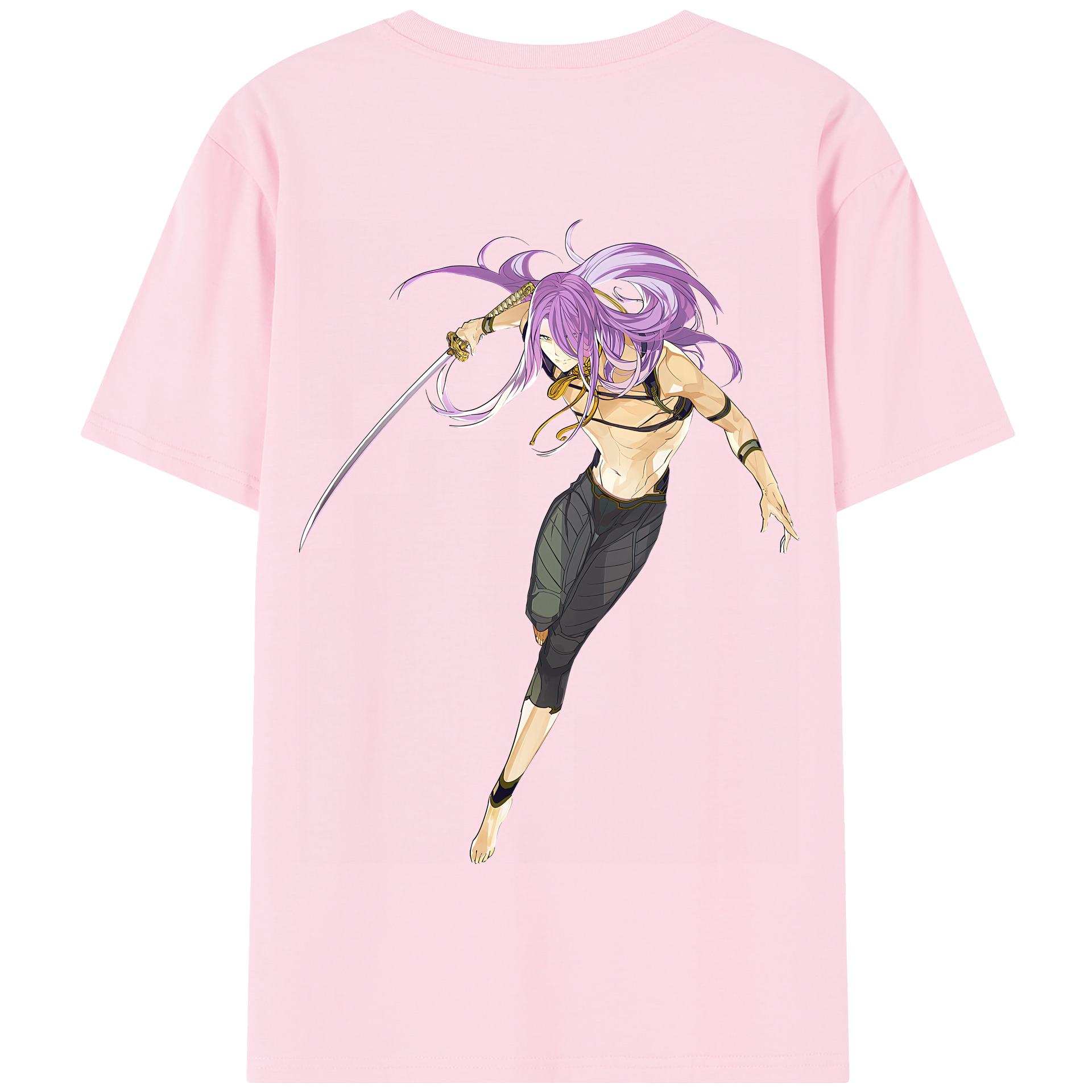 （画像用） 刀剣乱舞 Touken Ranbu 綿100％半袖Tシャツ（背面プリント）