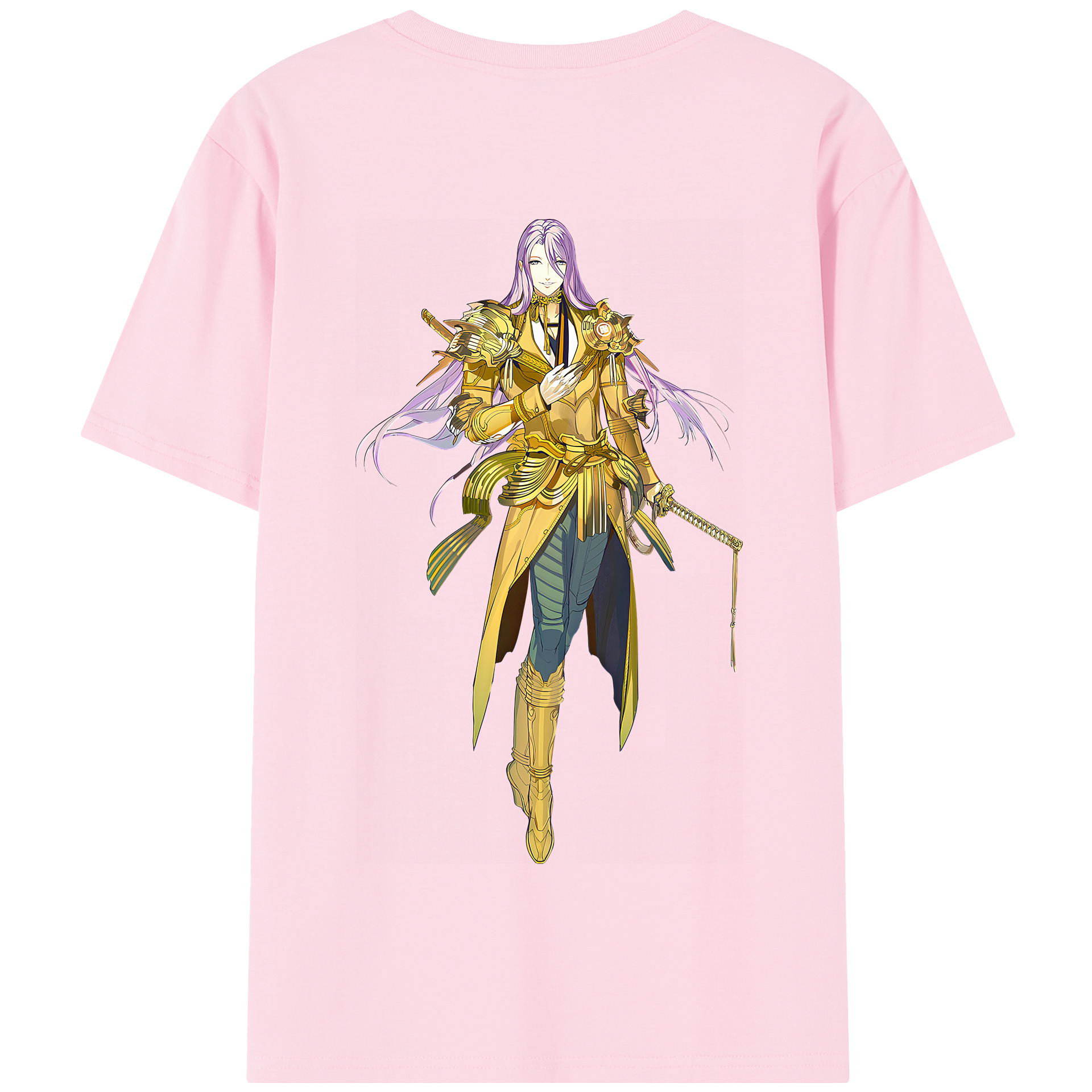 （画像用） 刀剣乱舞 Touken Ranbu 綿100％半袖Tシャツ（背面プリント）
