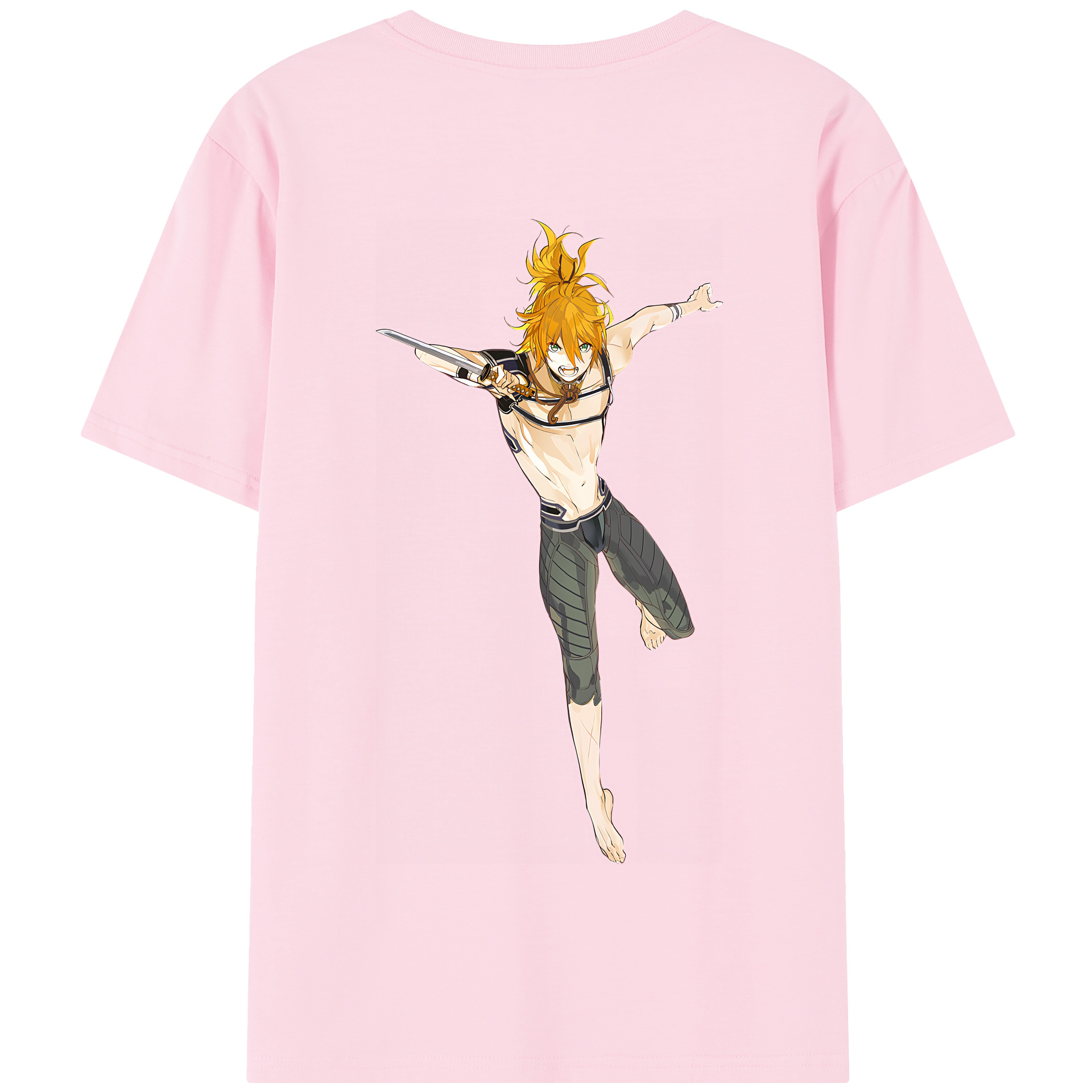 （画像用） 刀剣乱舞 Touken Ranbu 綿100％半袖Tシャツ（背面プリント）