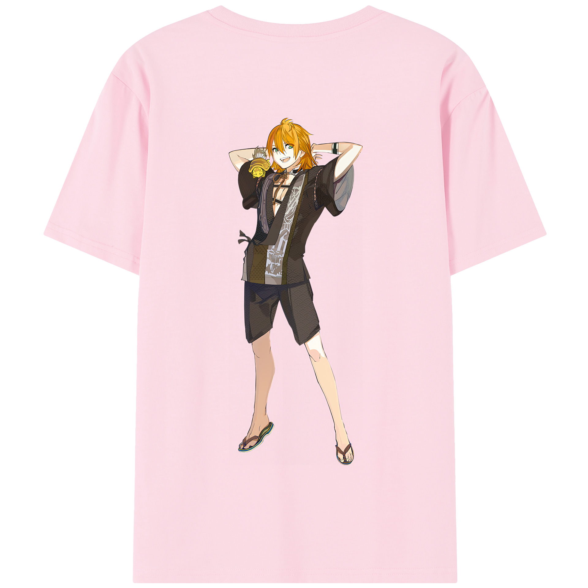 （画像用） 刀剣乱舞 Touken Ranbu 綿100％半袖Tシャツ（背面プリント）