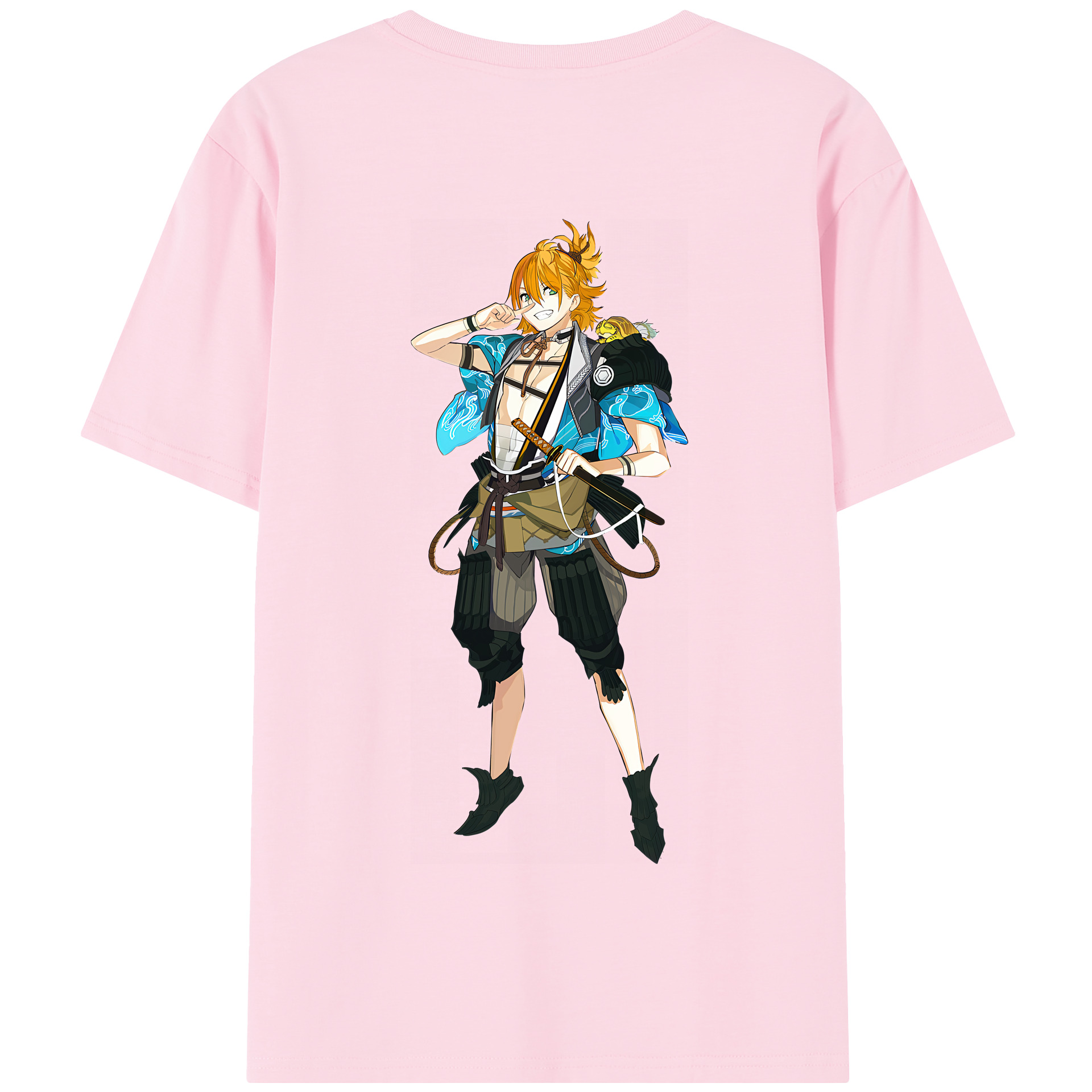 （画像用） 刀剣乱舞 Touken Ranbu 綿100％半袖Tシャツ（背面プリント）